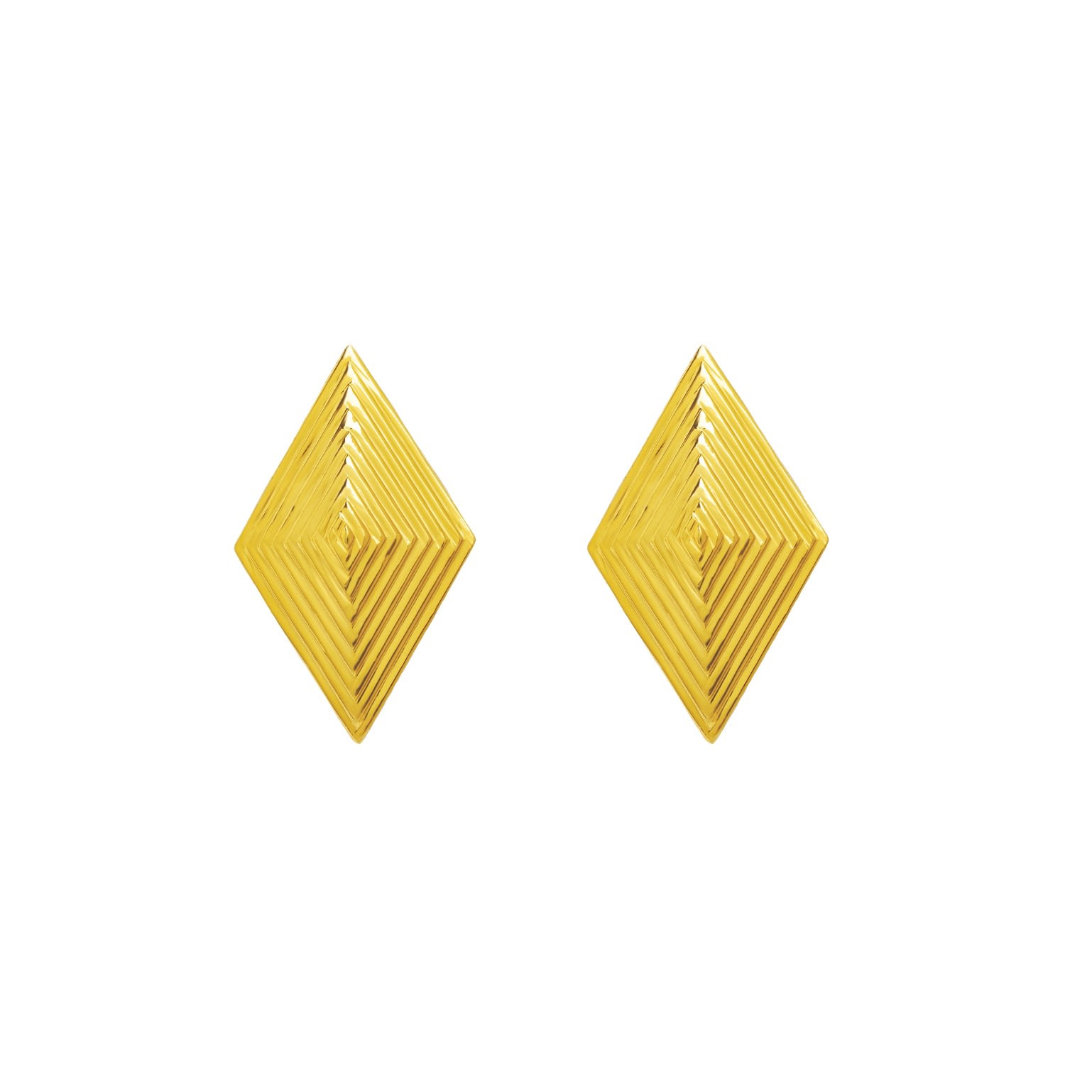 Women’s Gold Barcelona Earrings Lavani Jewels