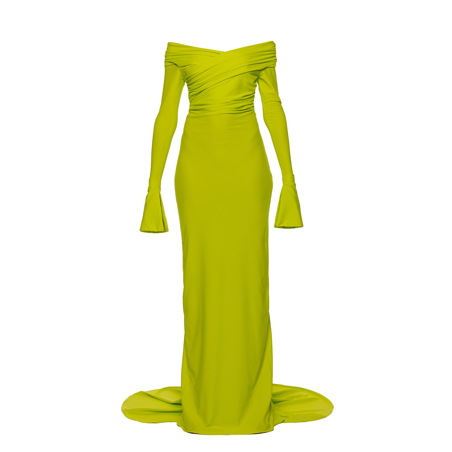 Women’s Green Guinevere Limonata Dress Xxs Agata Szybowska