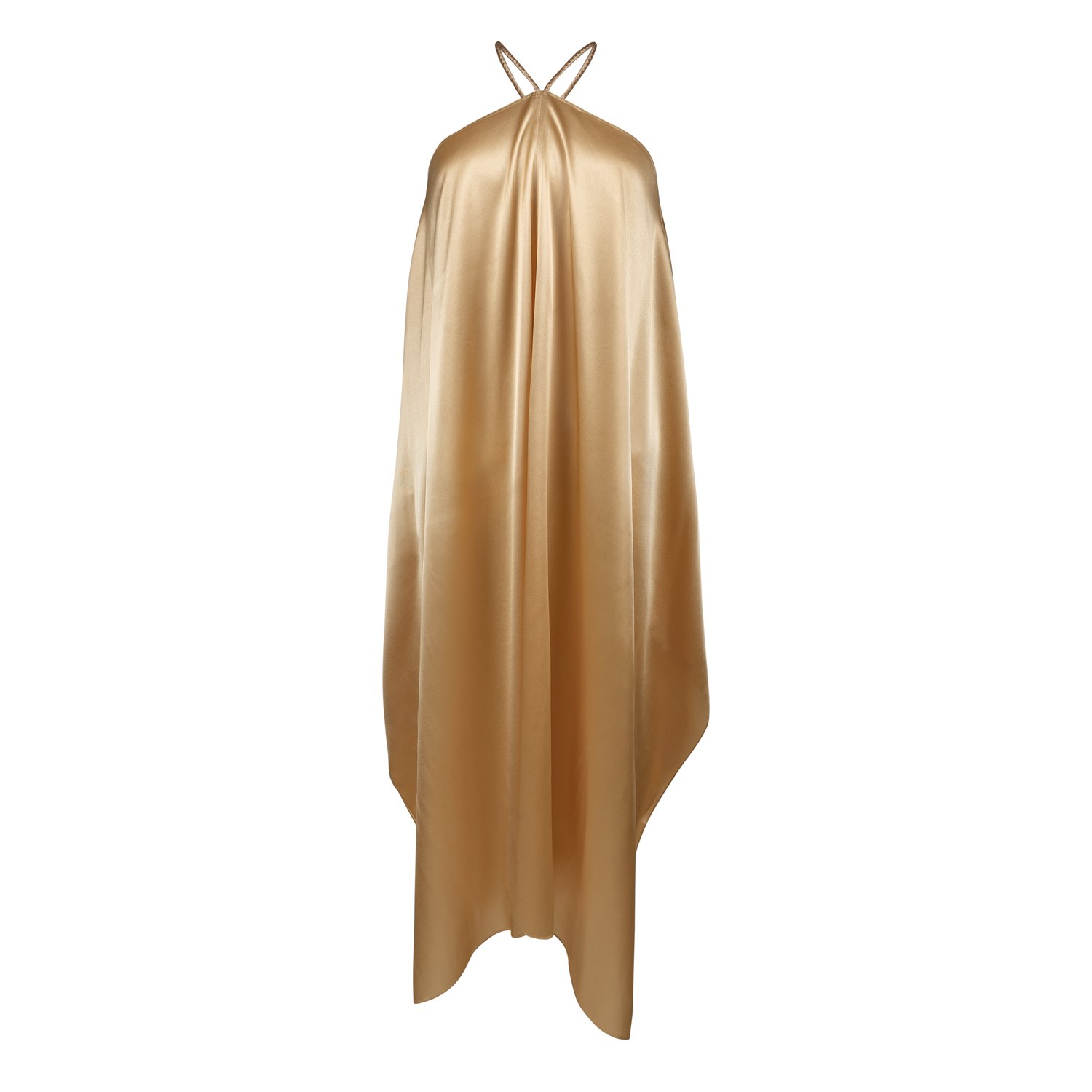 Women’s Alexandra Silk Dress, Color Golden Champagne One Size Sasha La Mer