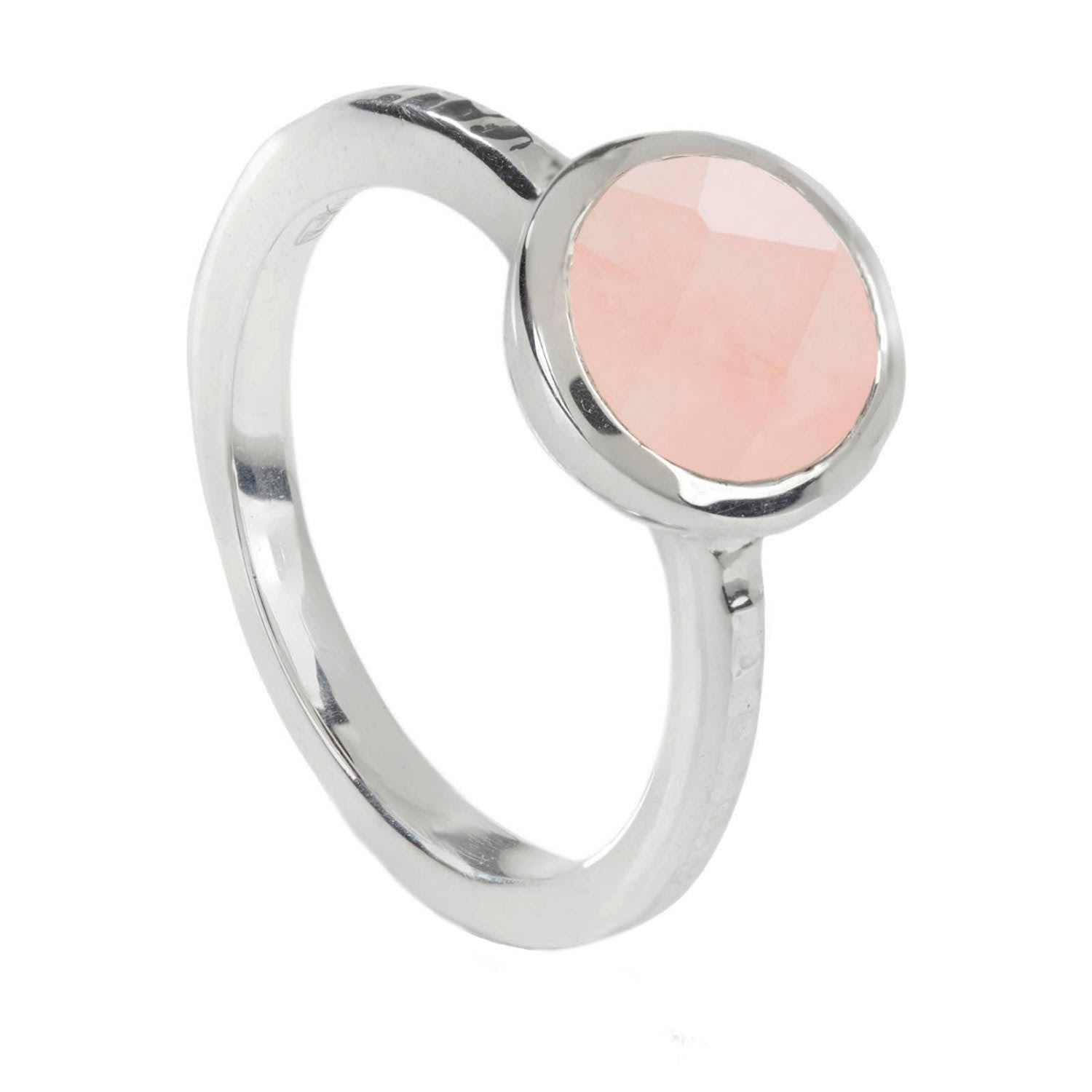 Women’s Pink / Purple Estella Sterling Silver Ring Rose Quartz Neola Design