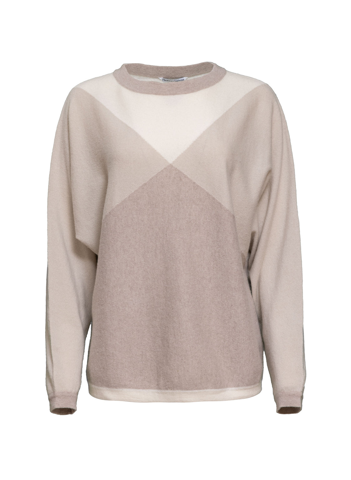 Women’s Neutrals Hermine Cashmere Pullover M/L Helene Galwas