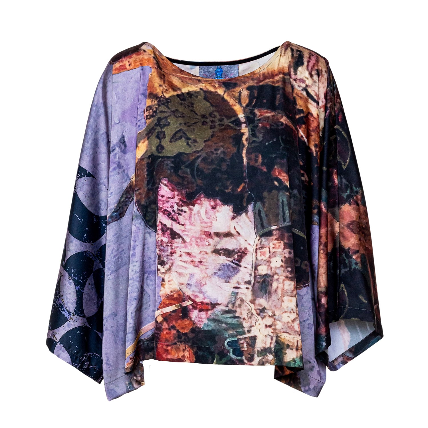 Women’s Geisha Printed Blouse One Size Artista