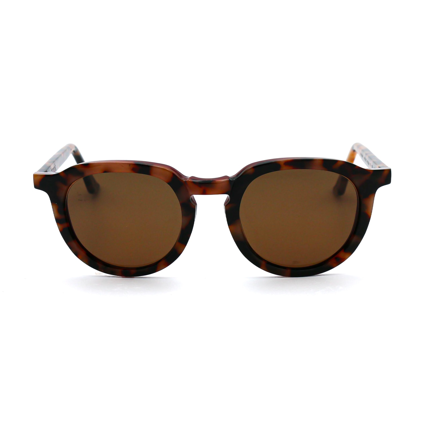 Women’s Brown / Red The Nantucket Keyhole Sunglasses In Merlot Tortoise One Size Brook Eyewear
