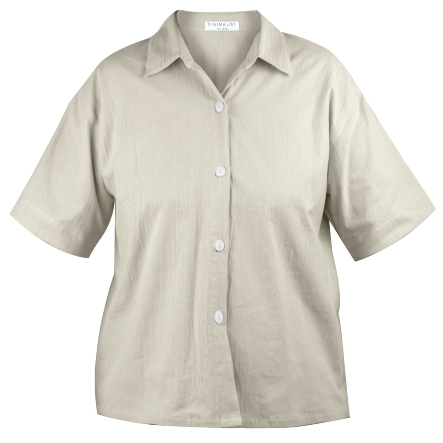 Neutrals Women’s Ivy Shirt Beige Small Minimalist the Label