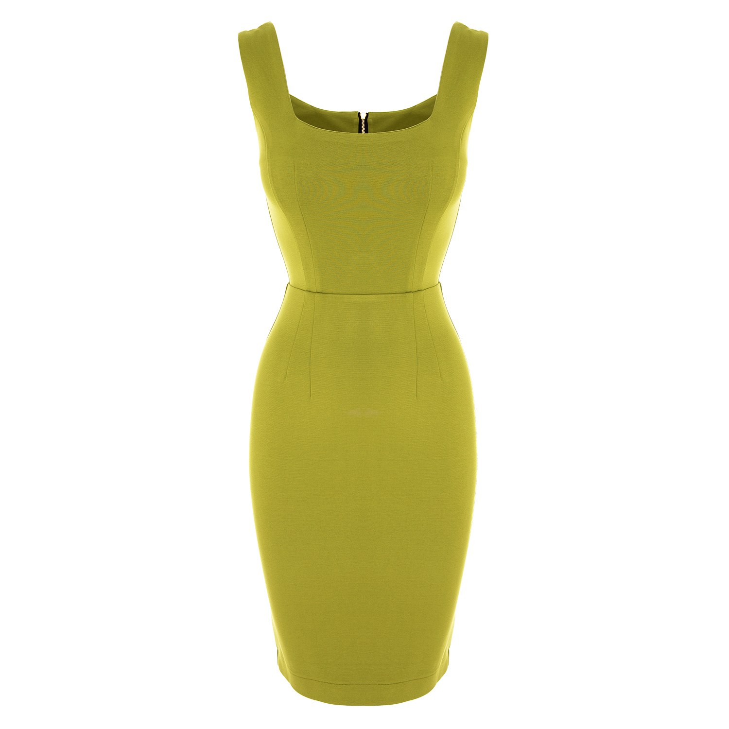 Women’s Green Kensington Sleeveless Jersey Midi Dress In Lime Medium Roserry