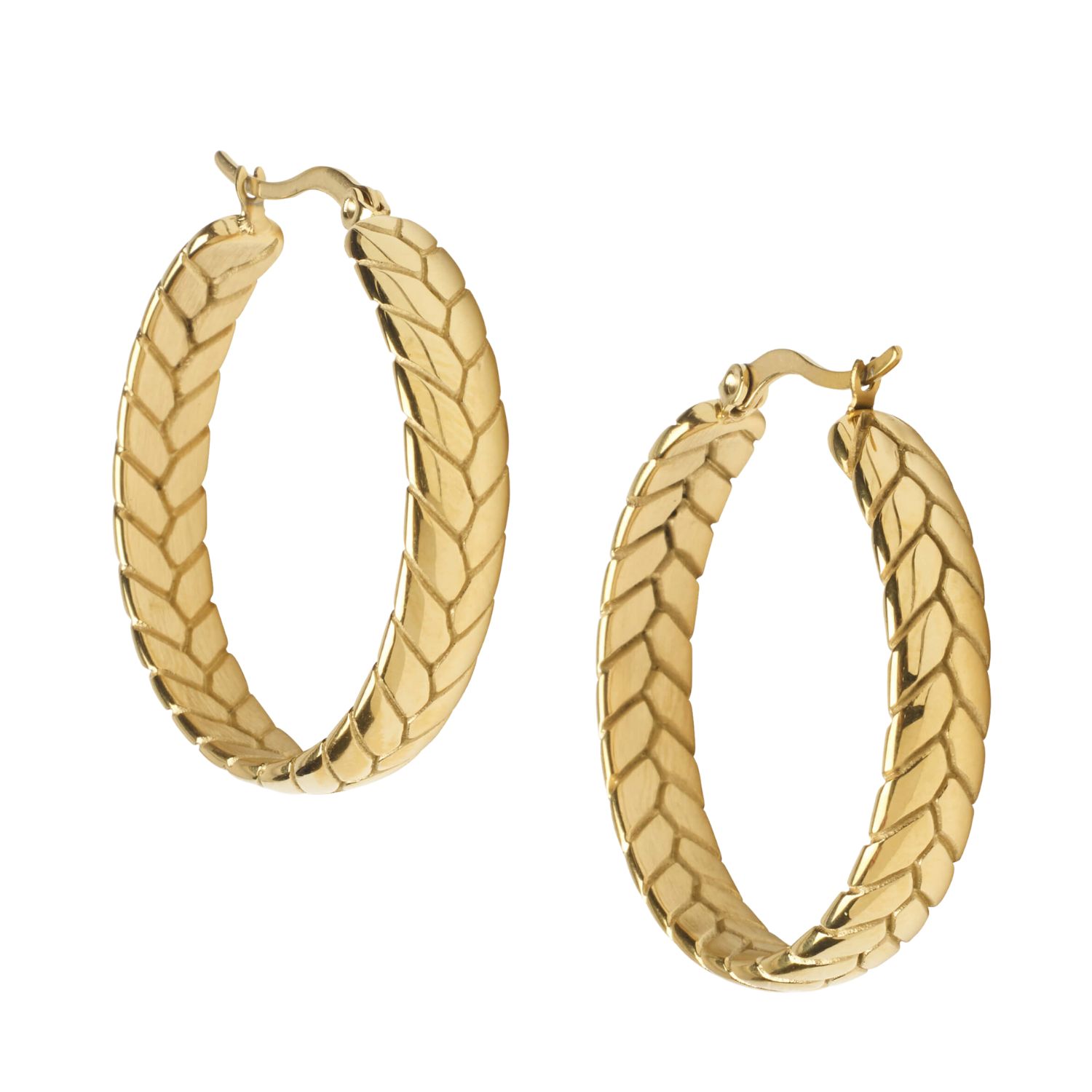 Women’s Gold Arlo Hoops Hoops + Chains Ldn