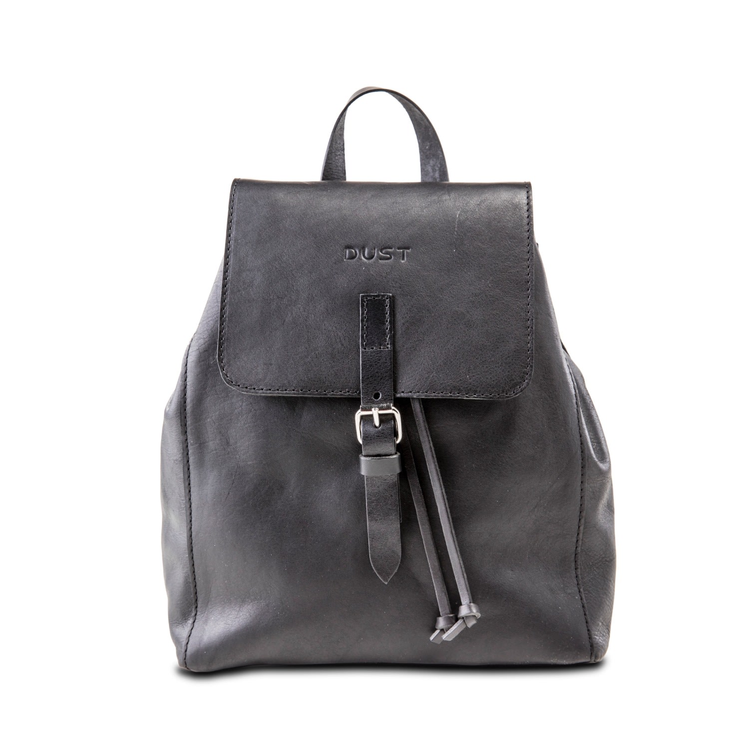 Women’s Leather Backpack Arizona Black The Dust Company