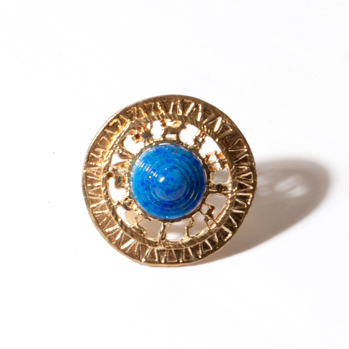 Women’s Gold / Blue Stellar Ring Castlecliff