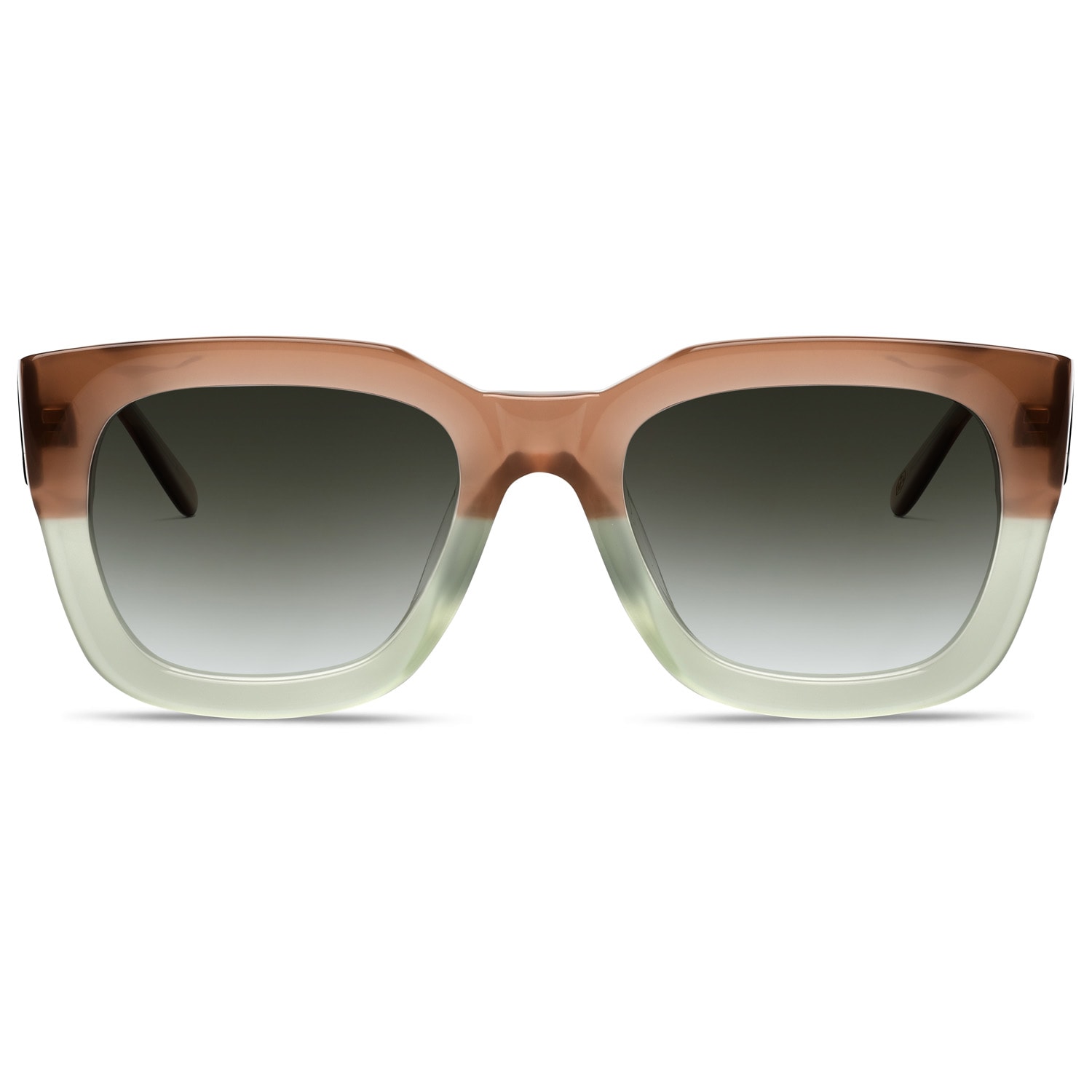 Women’s Dee Sunglasses Cinnamon Mint Duo Cubo Eyewear London