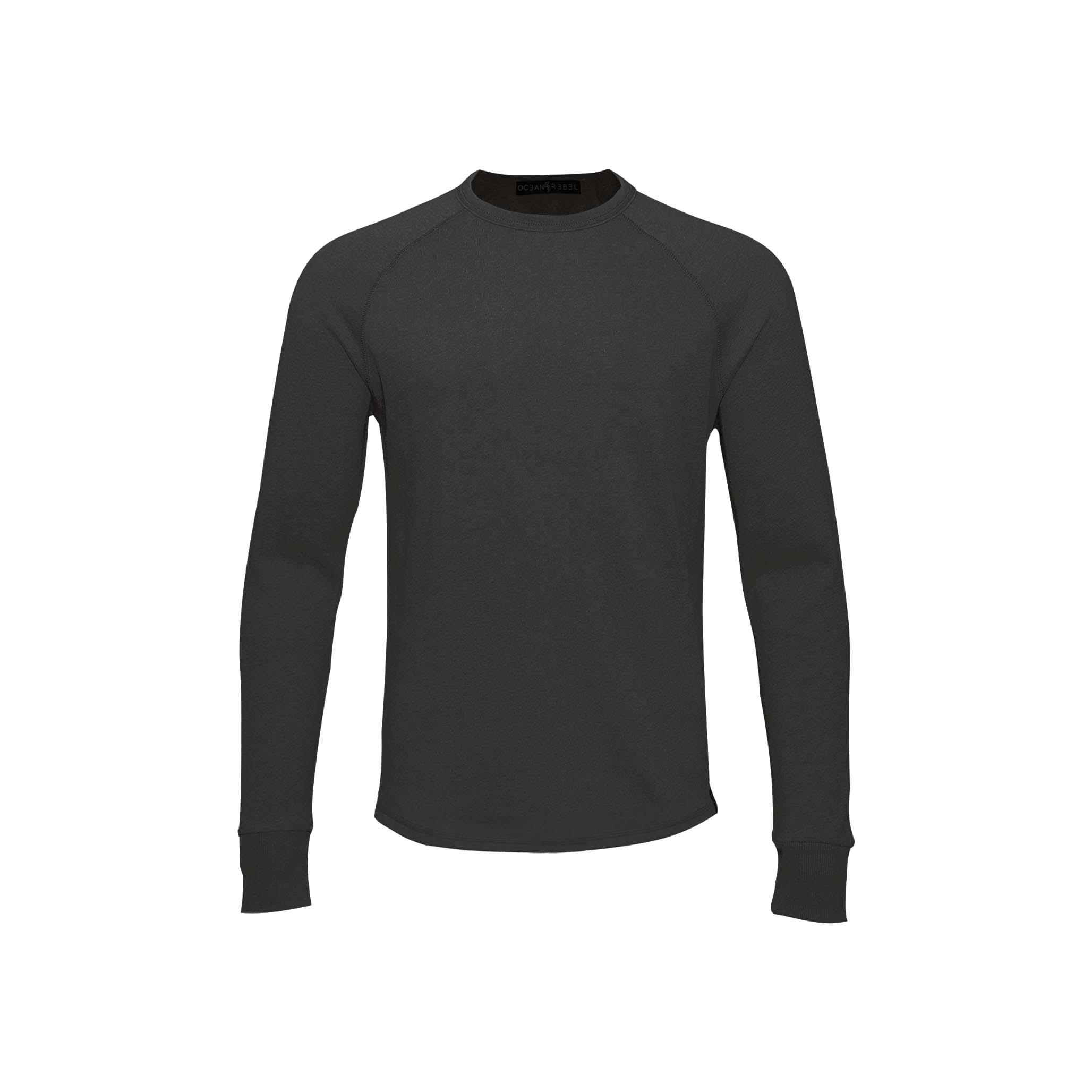 Premium Knit Sweatshirt - Smoke Black Small Ocean Rebel