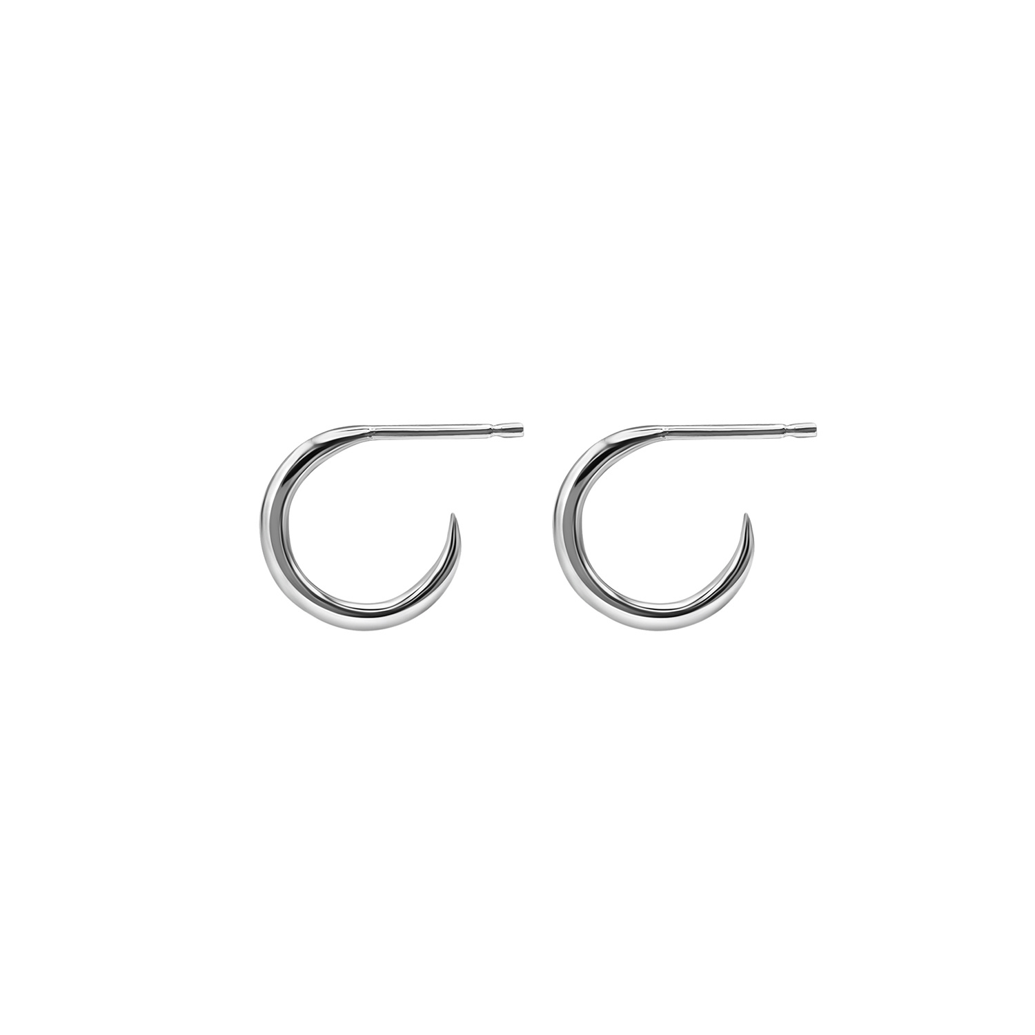 Women’s Hallie Silver Hoop Earring Tory Long