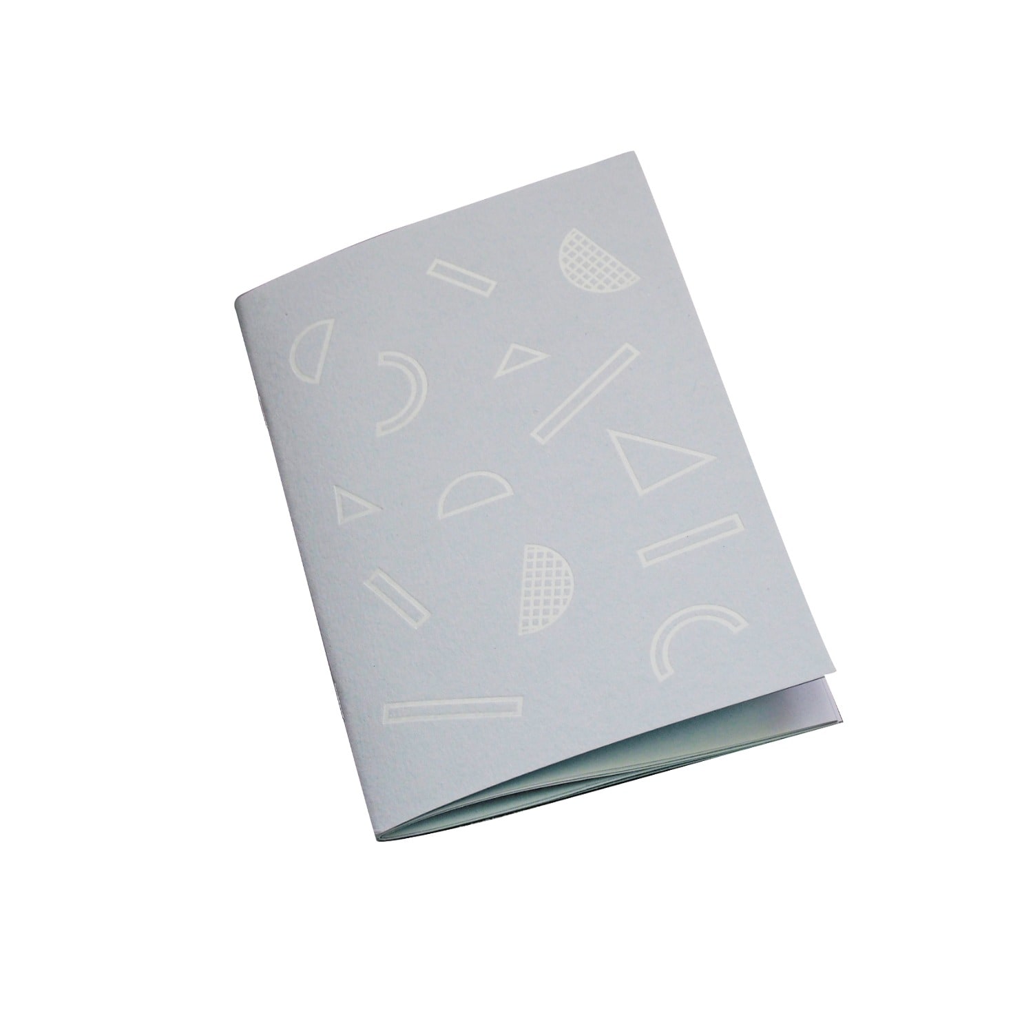 Nylon Sky - Foil Printed A6 Notebook Grey