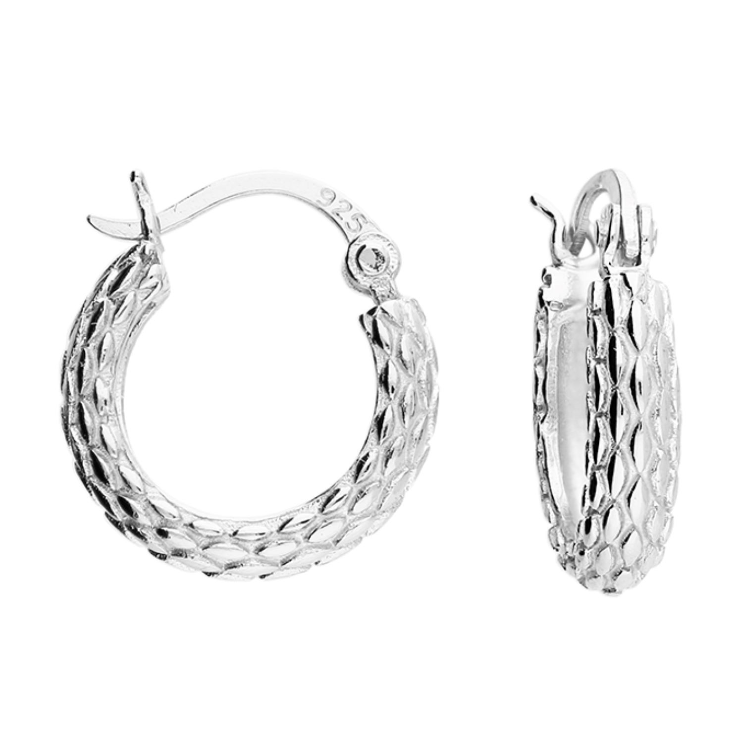 Women’s Arya Silver Hoops Lavanya Jewellery Gb