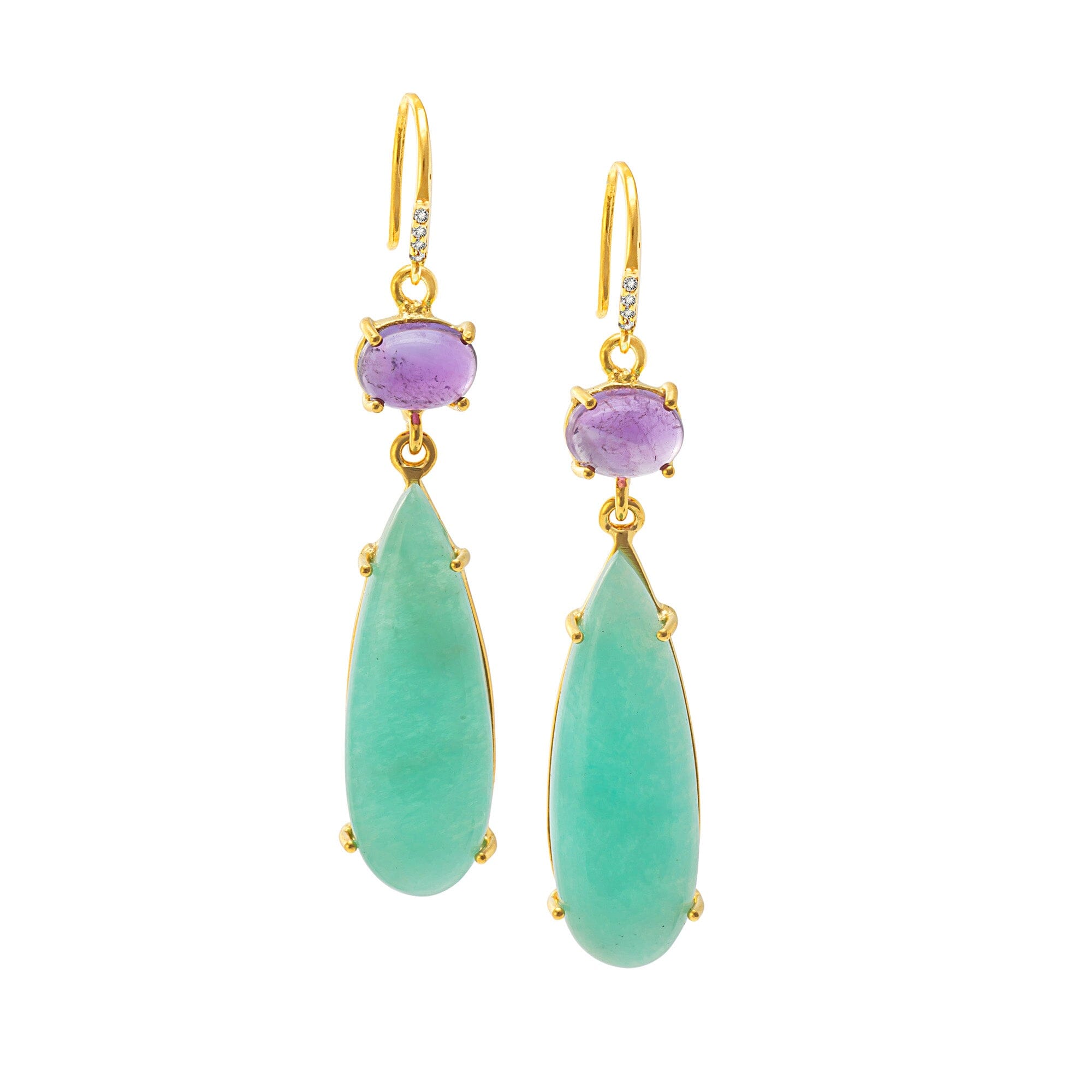 Women’s Pink / Purple / Blue The Claudia In Amazonite Jimena Alejandra