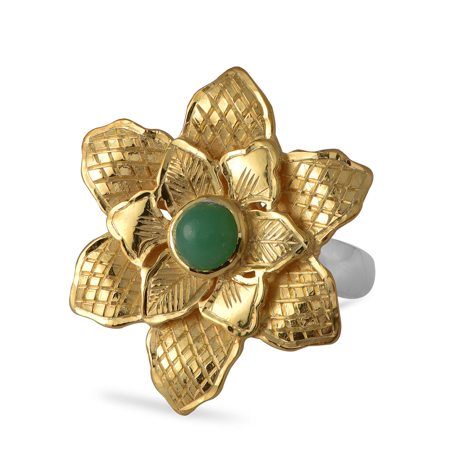 Women’s Green Violetta Chrysoprase Ring Emma Chapman Jewels