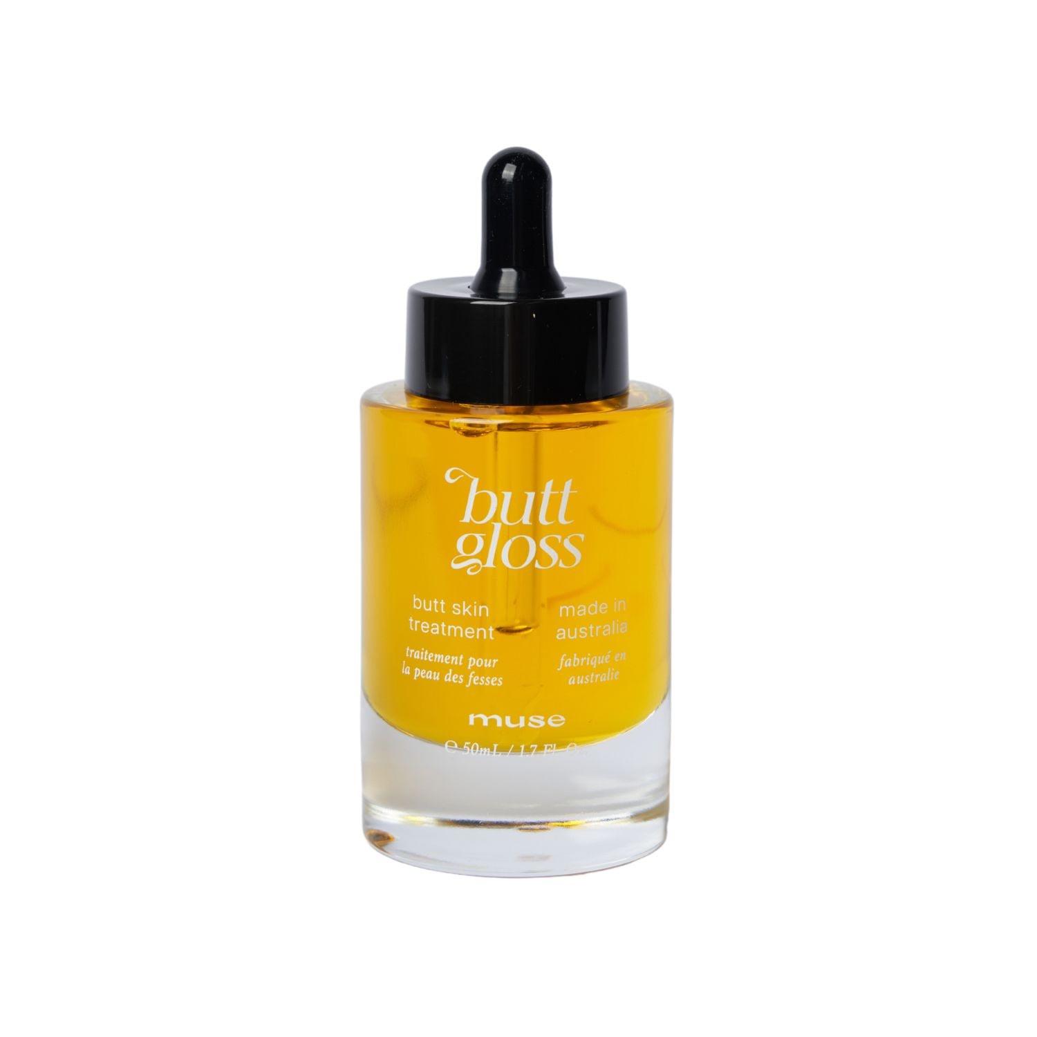 Yellow / Orange Butt Gloss - Butt Skin Treatment Muse the Skin Company