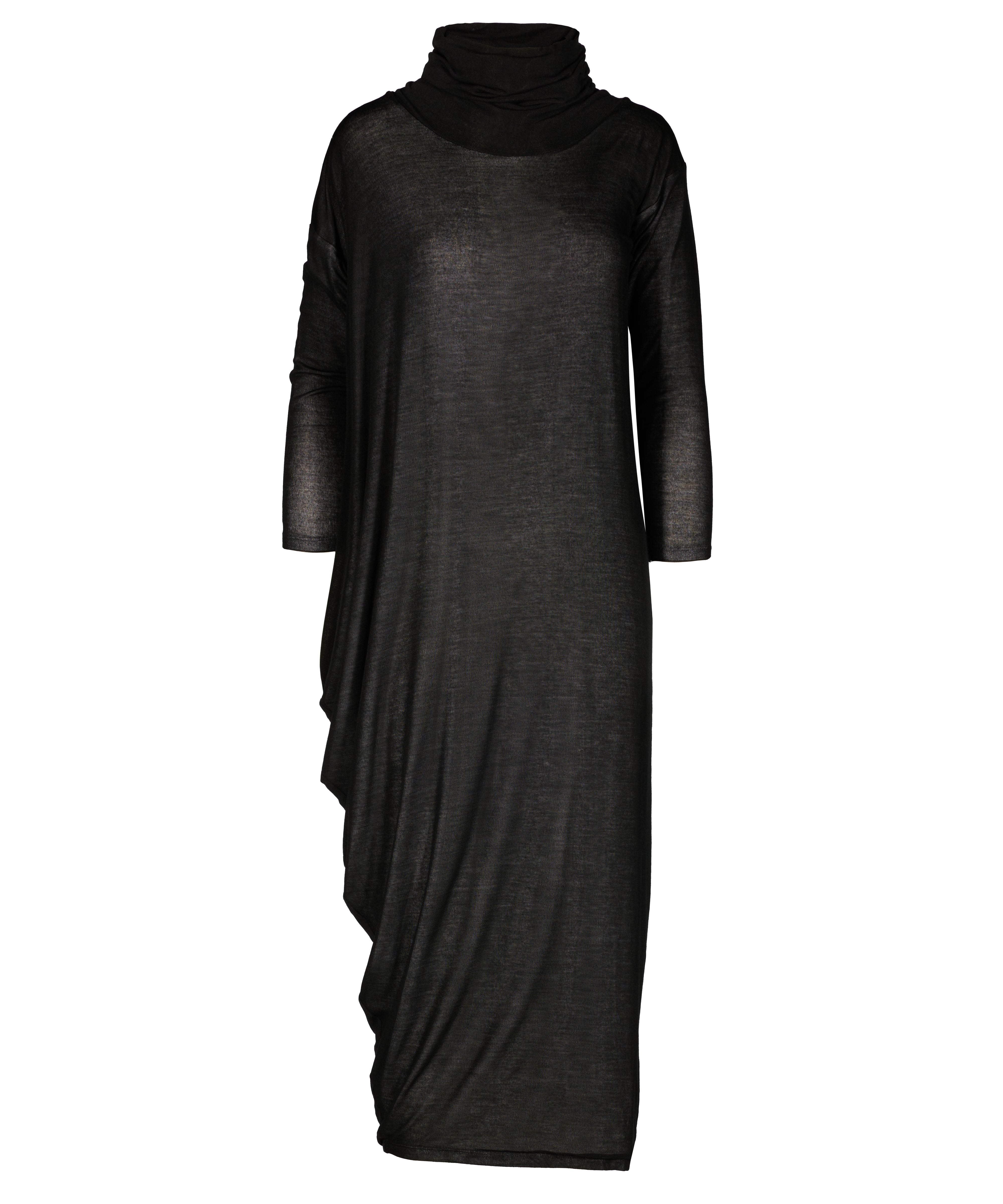 Women’s Black / White Shimmer Long Dress One Size Tessitura