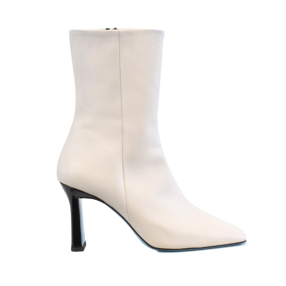 Women’s Neutrals / White Lettera In Foam Damascato Black Vernice Heel 4 Uk Valentina Rangoni