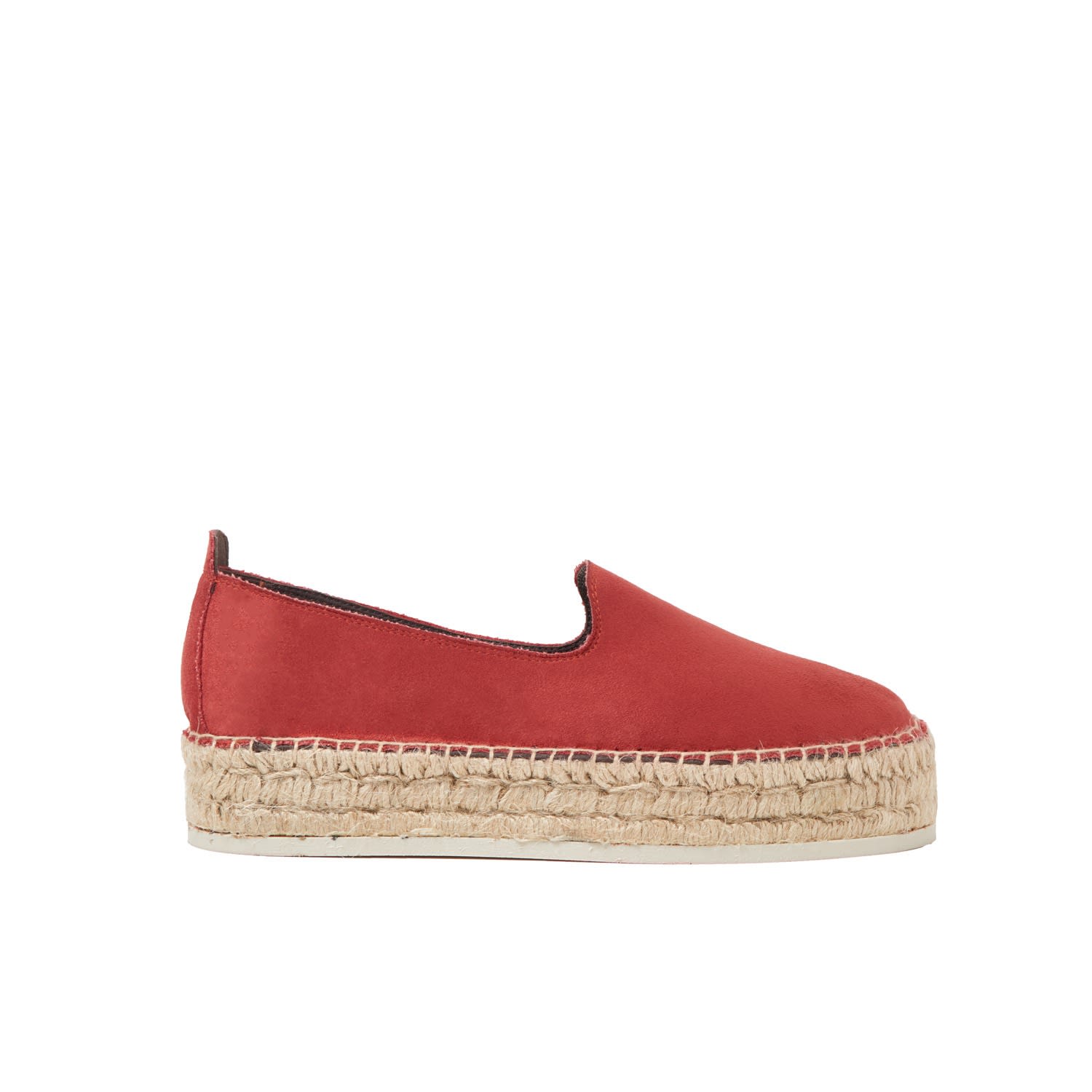 Women’s Vegan Espadrilles Zoco Brick Red 8 Uk Urbànima