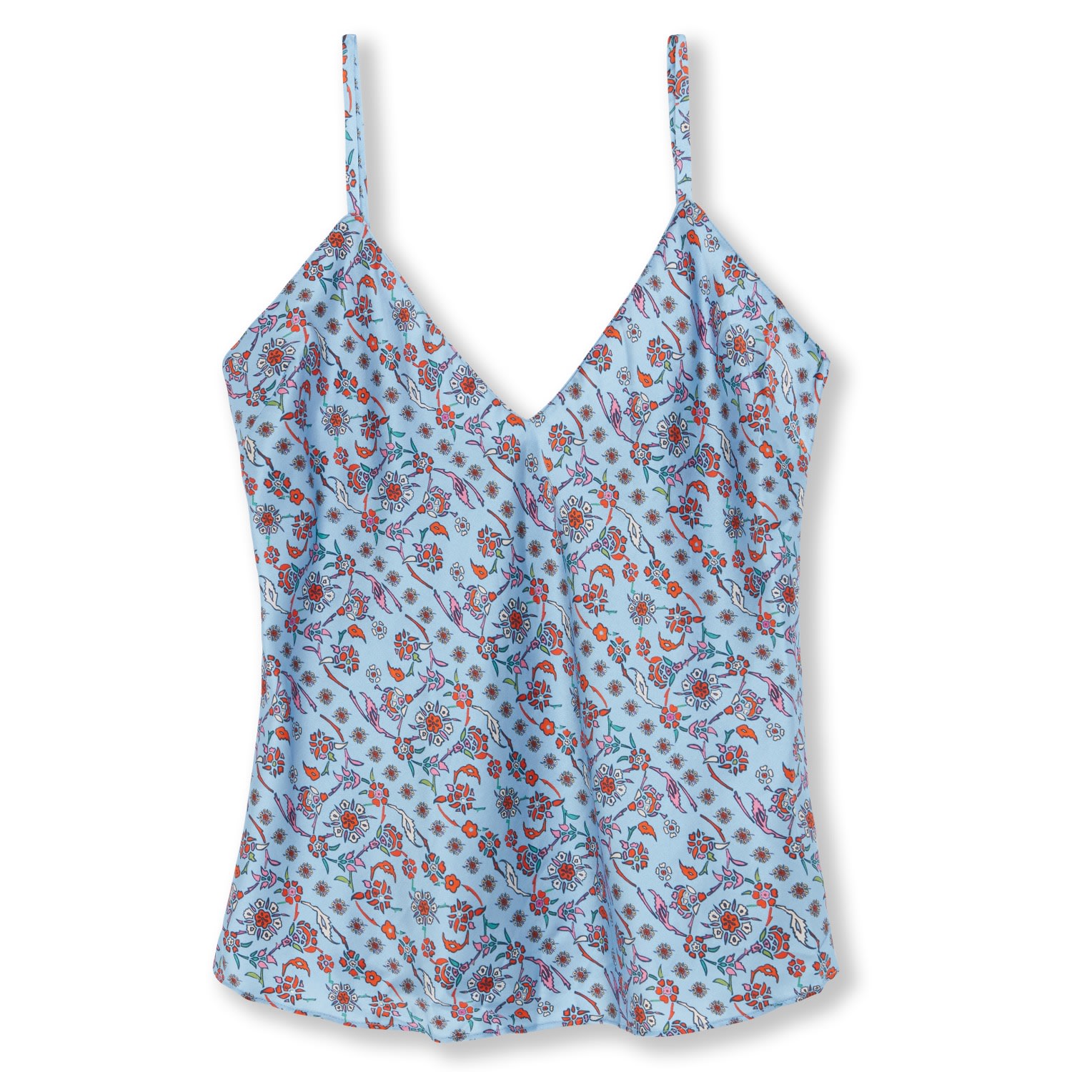 Women’s Blue Ezme Silk Camisole Top Small Jessica Russell Flint