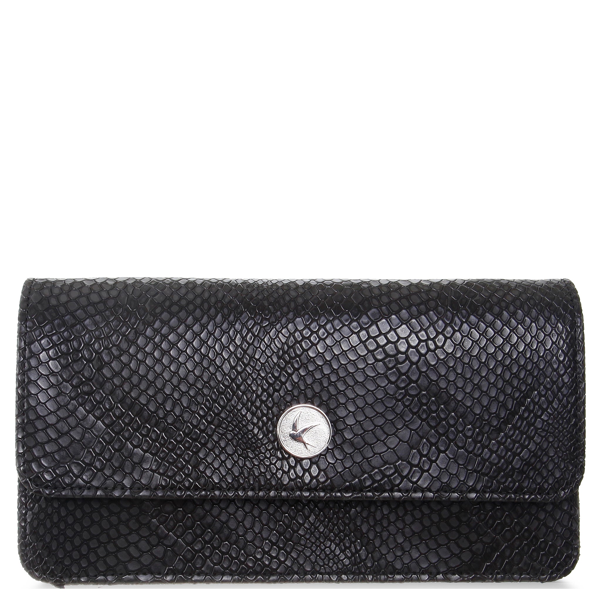 Women’s Sara Chain Wallet Purse - Black Svala