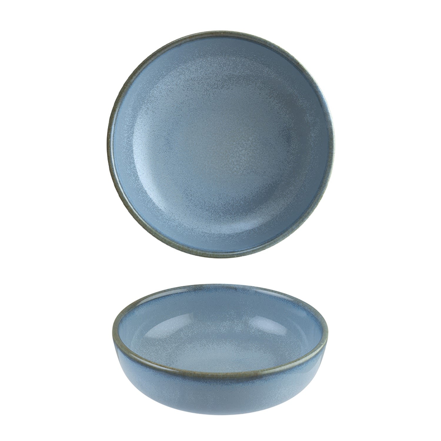 Sky Porcelain Bowl Blue Round 5.50" X 5.50" X 2.00" One Size Turgla Home