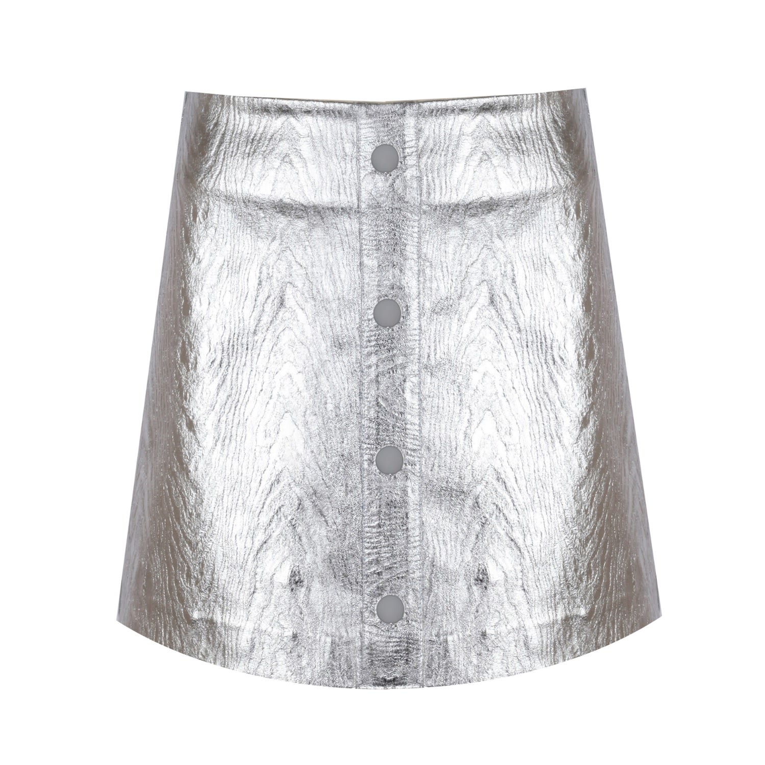 Women’s Silver Trace Mini Skirt Extra Small Mirimalist