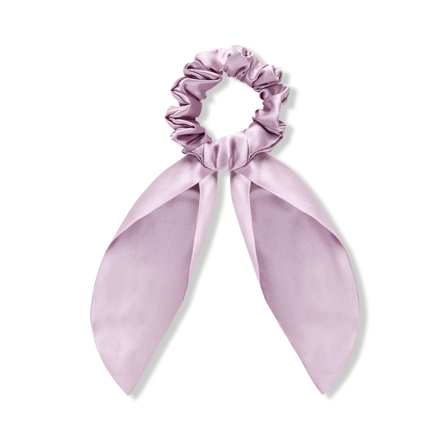 Women’s Pink / Purple Lilac Bunny Silk Scrunchie Two Bees London