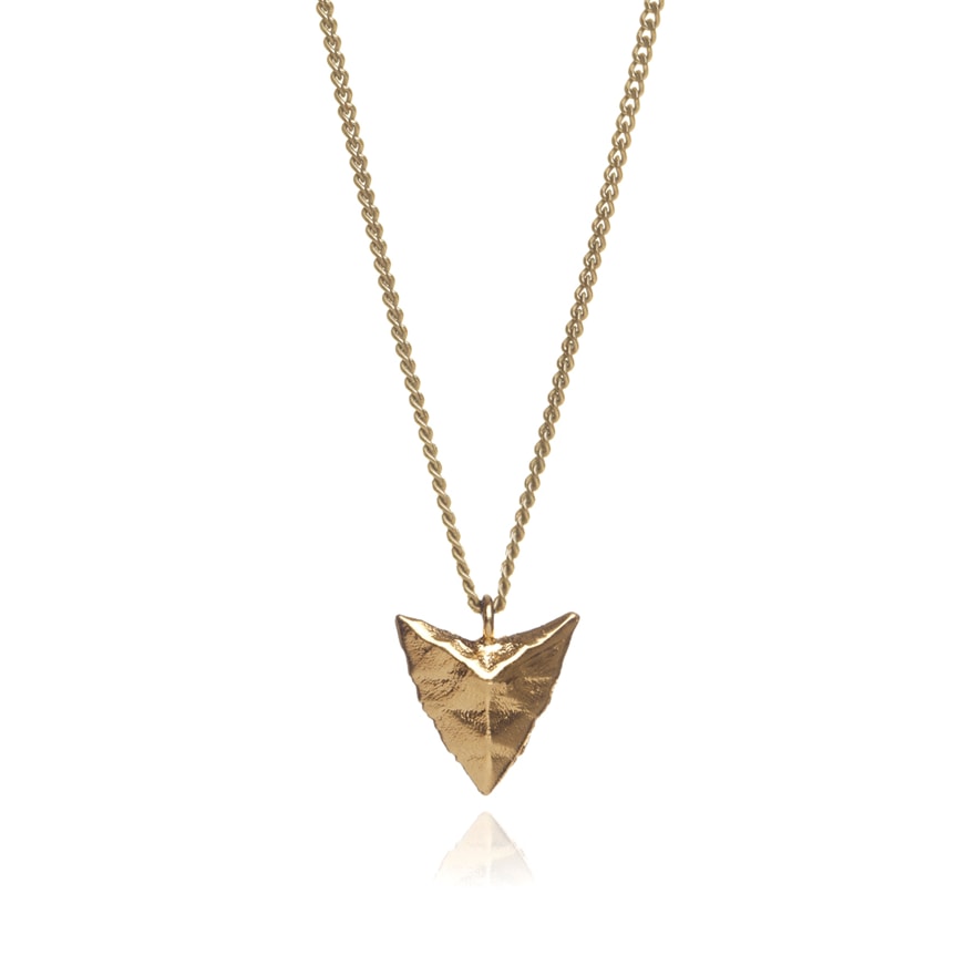 Women’s Modern Primitive Mini Arrow Pendant Gold Rachel Entwistle Jewellery