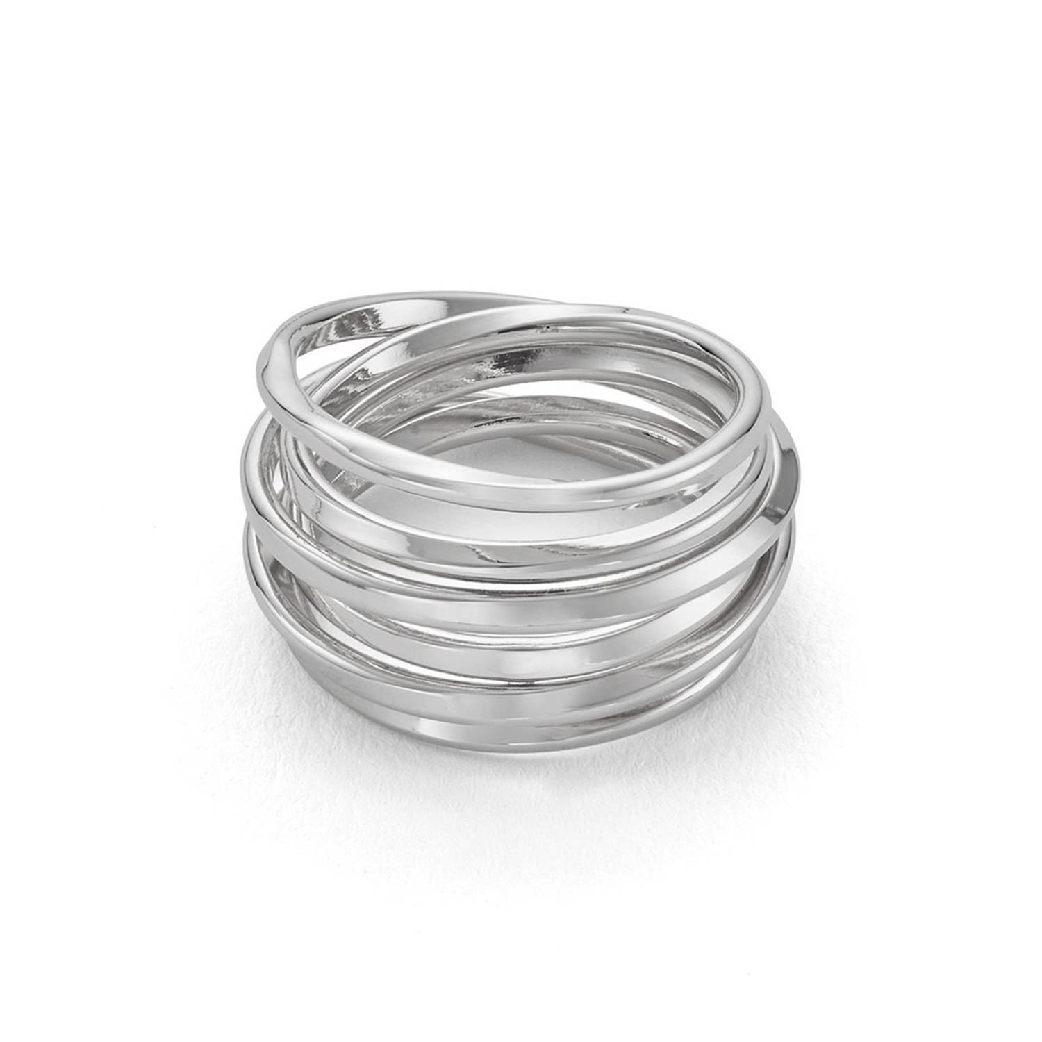 Women’s Silver Spiral Ring CÃ´tÃ© CachÃ©