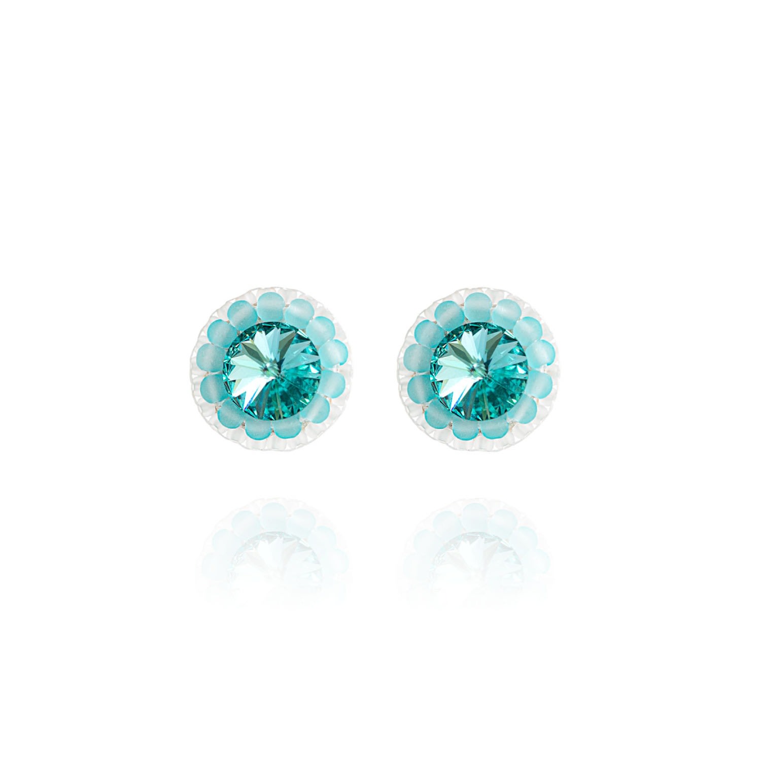 Women’s Blue Cleo Earrings In Turquoise Saule Label
