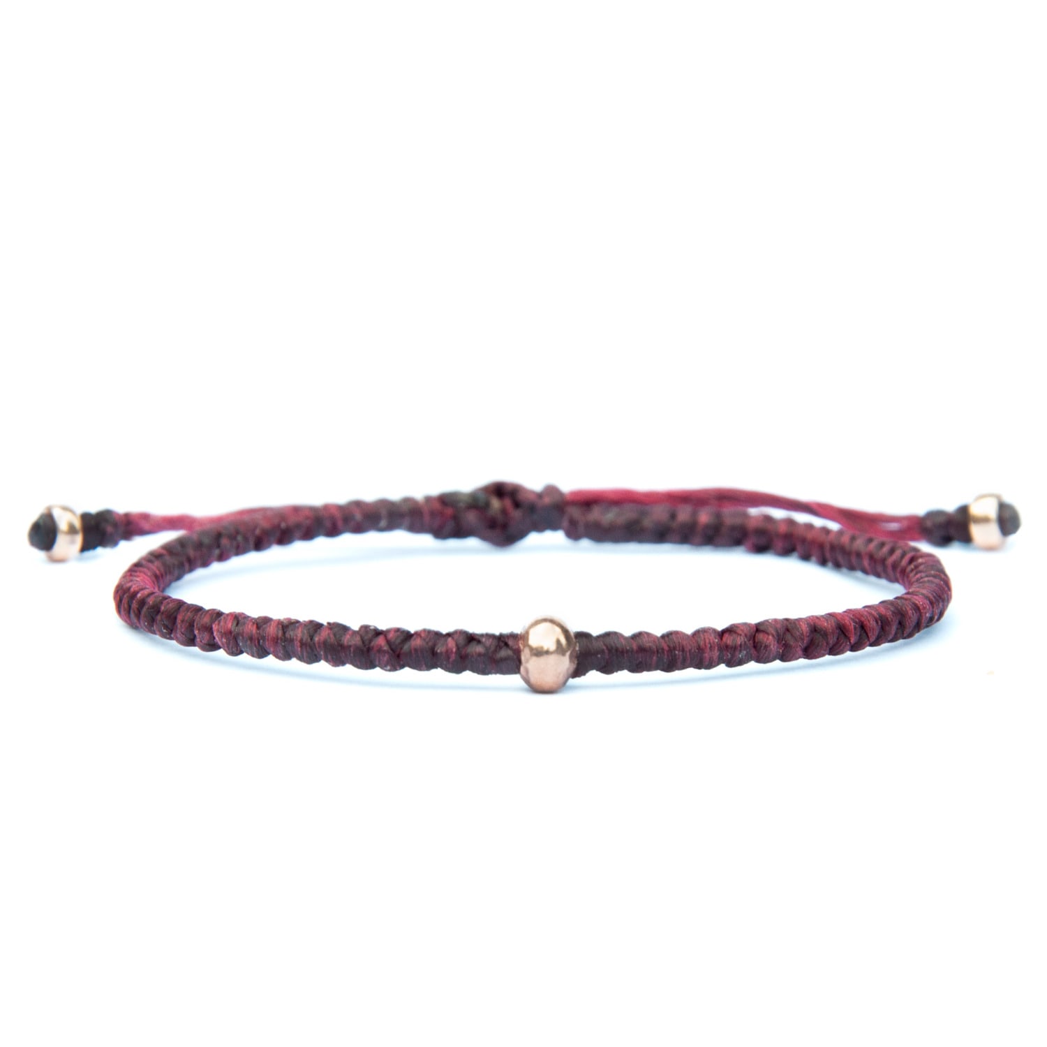 Harmony Women’s Rose Gold Vermeil Rope Bracelet - Red Harbour Uk Bracelets