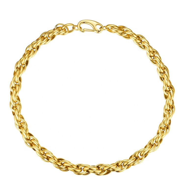 Women’s Gold Rope Element Necklace Emma Louise Accessories