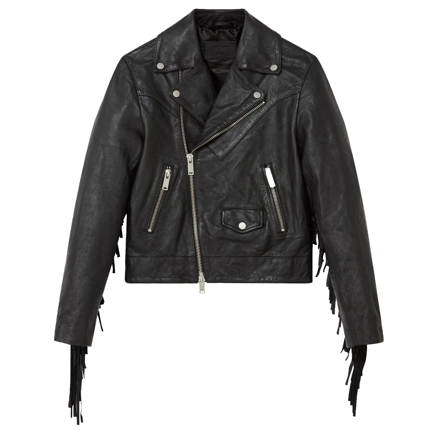 Women’s The Outlaw Two Biker Jacket - Black Extra Large OTHER UK