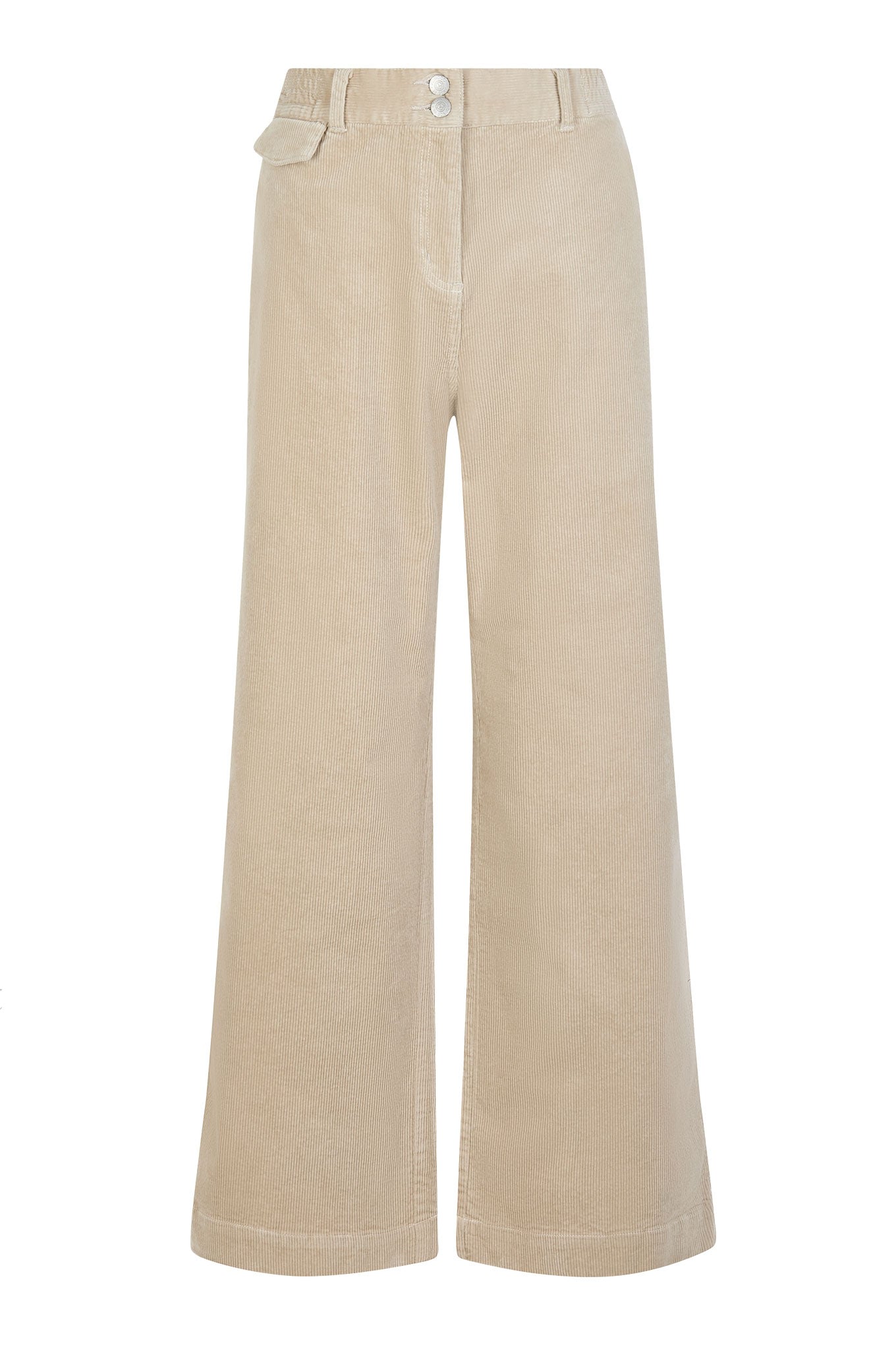 Women’s Tiger - Organic Cotton Trousers Winter White Small Komodo