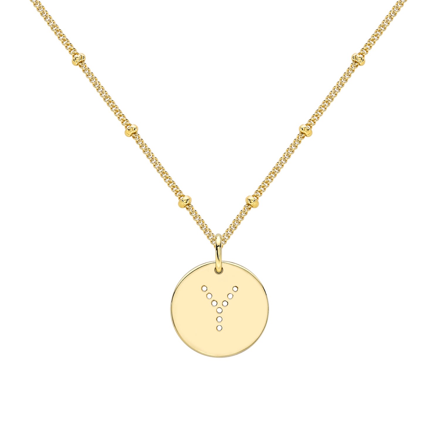 Women’s Gold Alphabet Y Necklace Neola Design