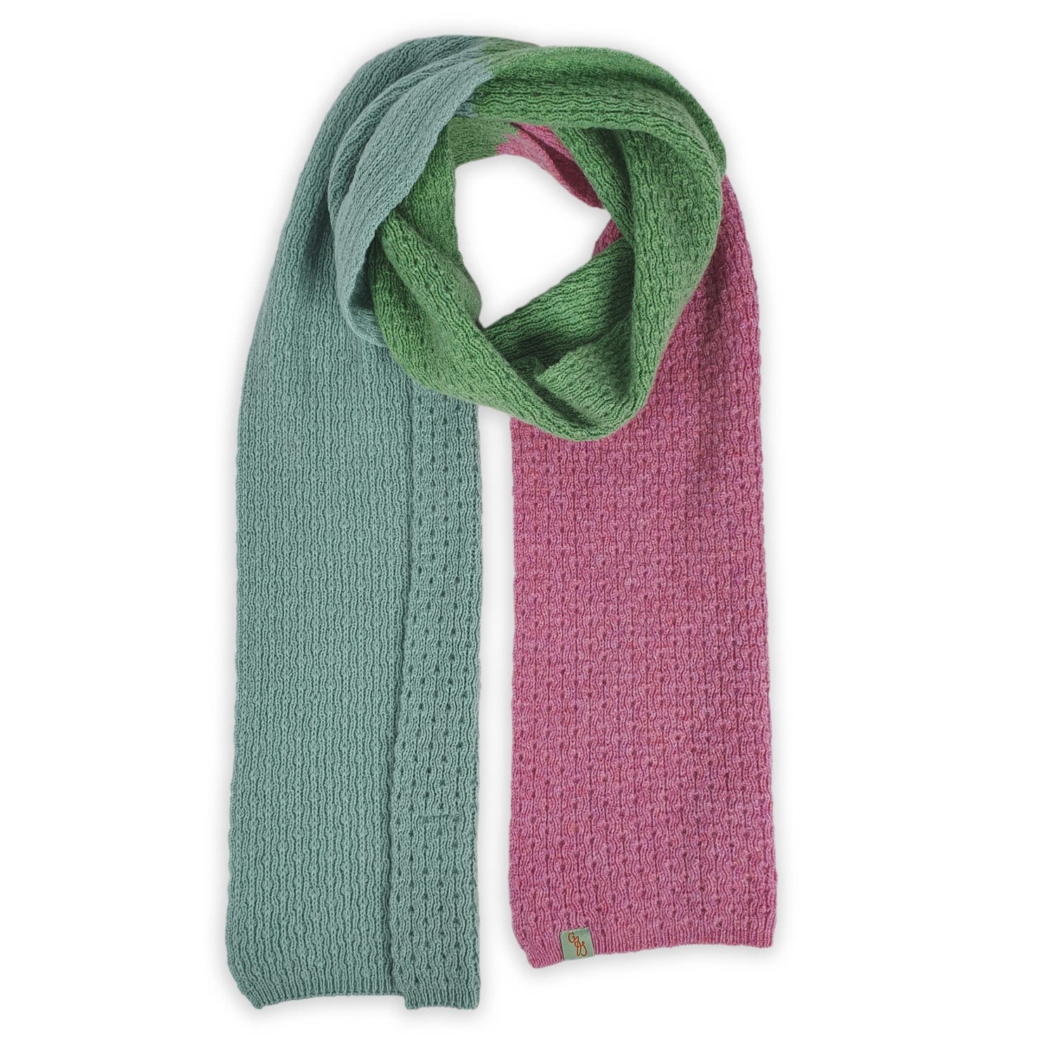 Women’s Pink / Purple / Blue Scarves - Ostrich - Nougat Pink Otto & Spike