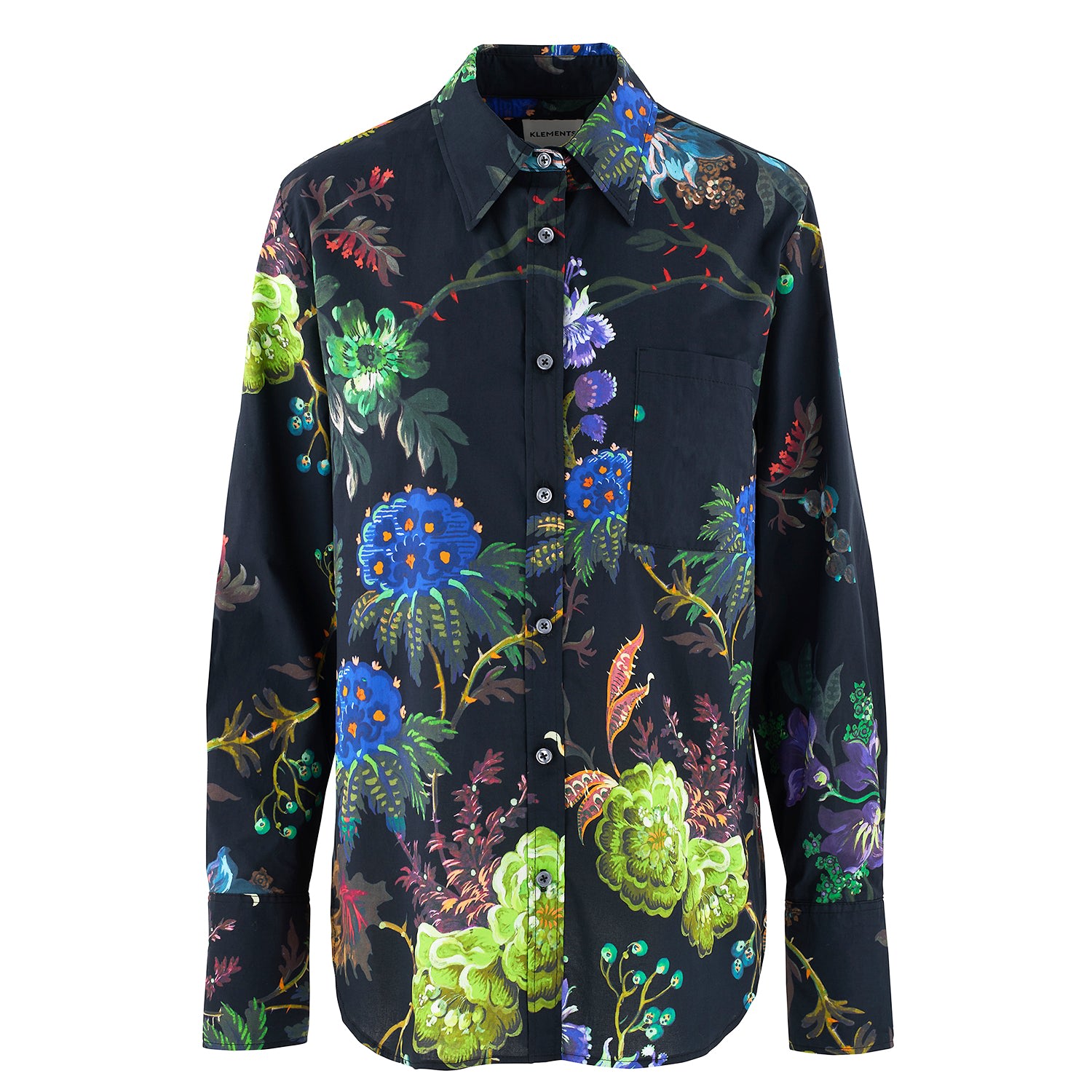 Women’s Eugene Shirt In Witchflower Print Extra Small Klements