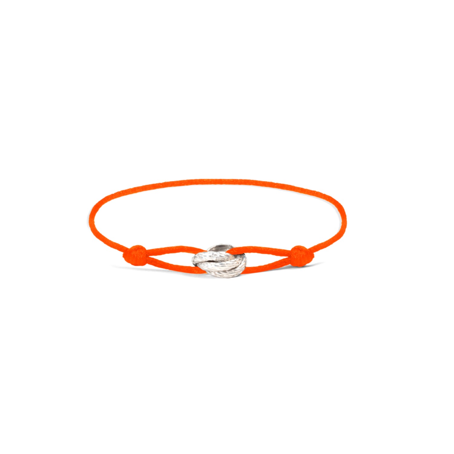 Women’s Silver / Yellow / Orange Trinity Medusa Bracelet Orange Cord Wild Sons