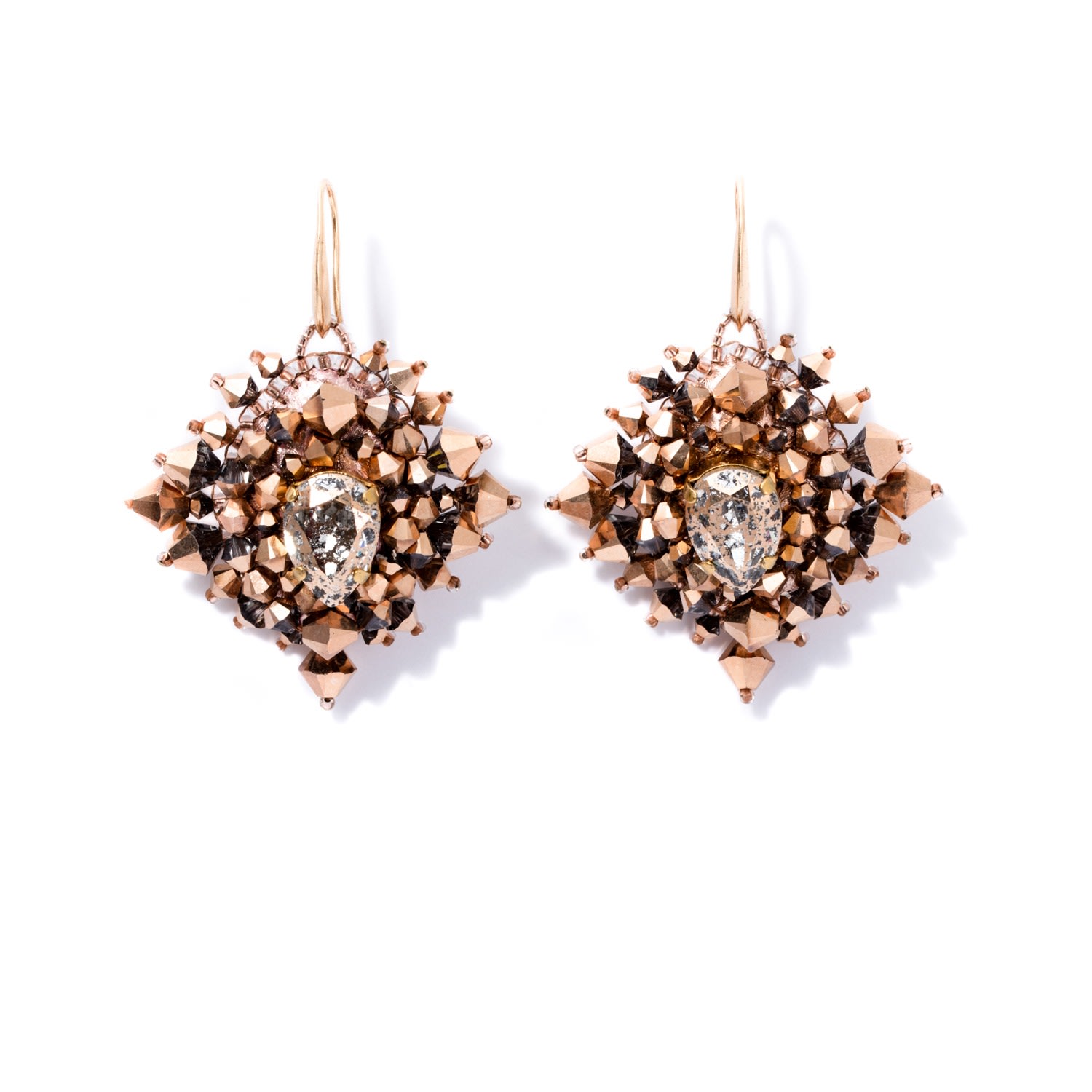 Women’s Marni Earrings Rose Gold Elevée Jewels