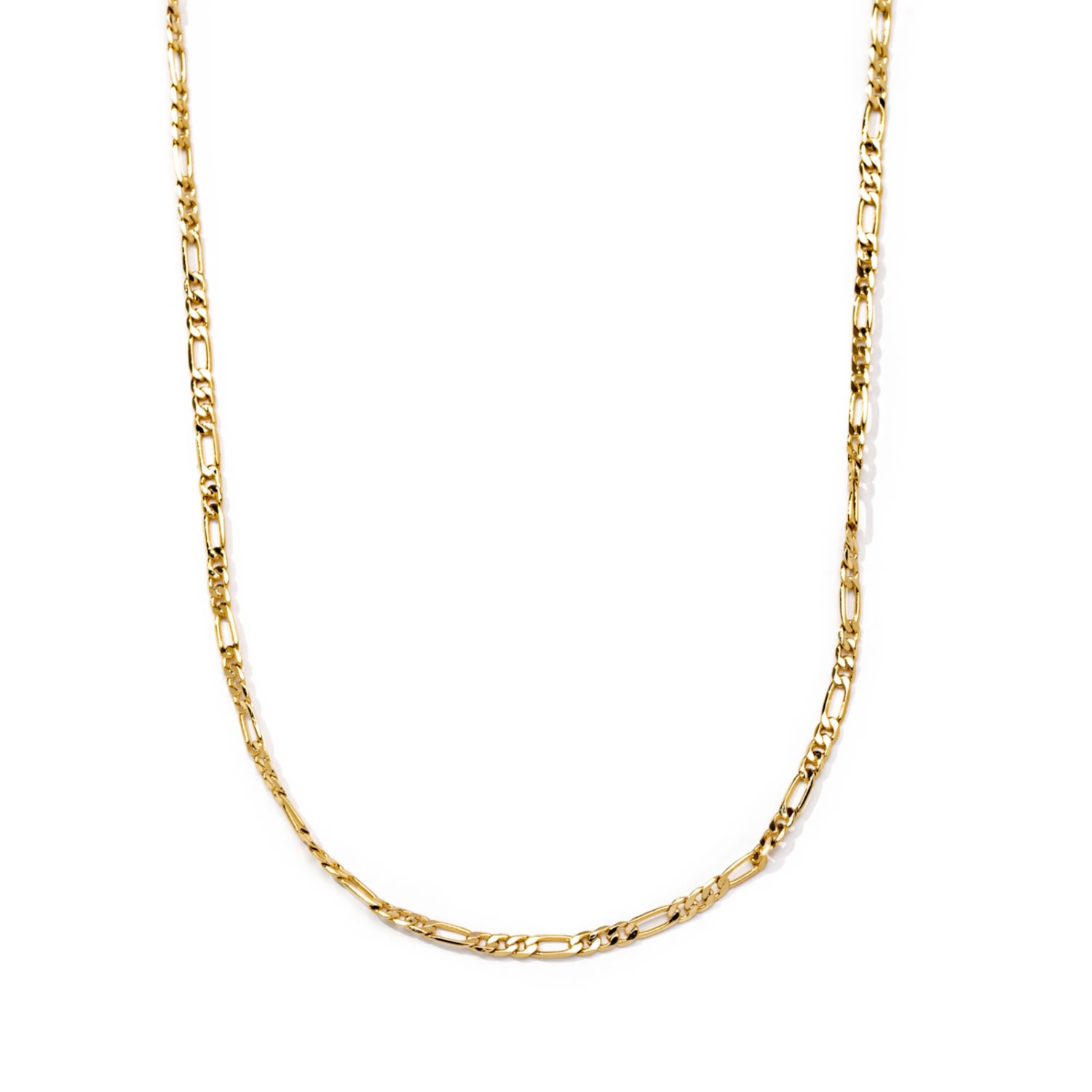 Women’s Slim Gold Filled Figaro Chain The Essential Jewels