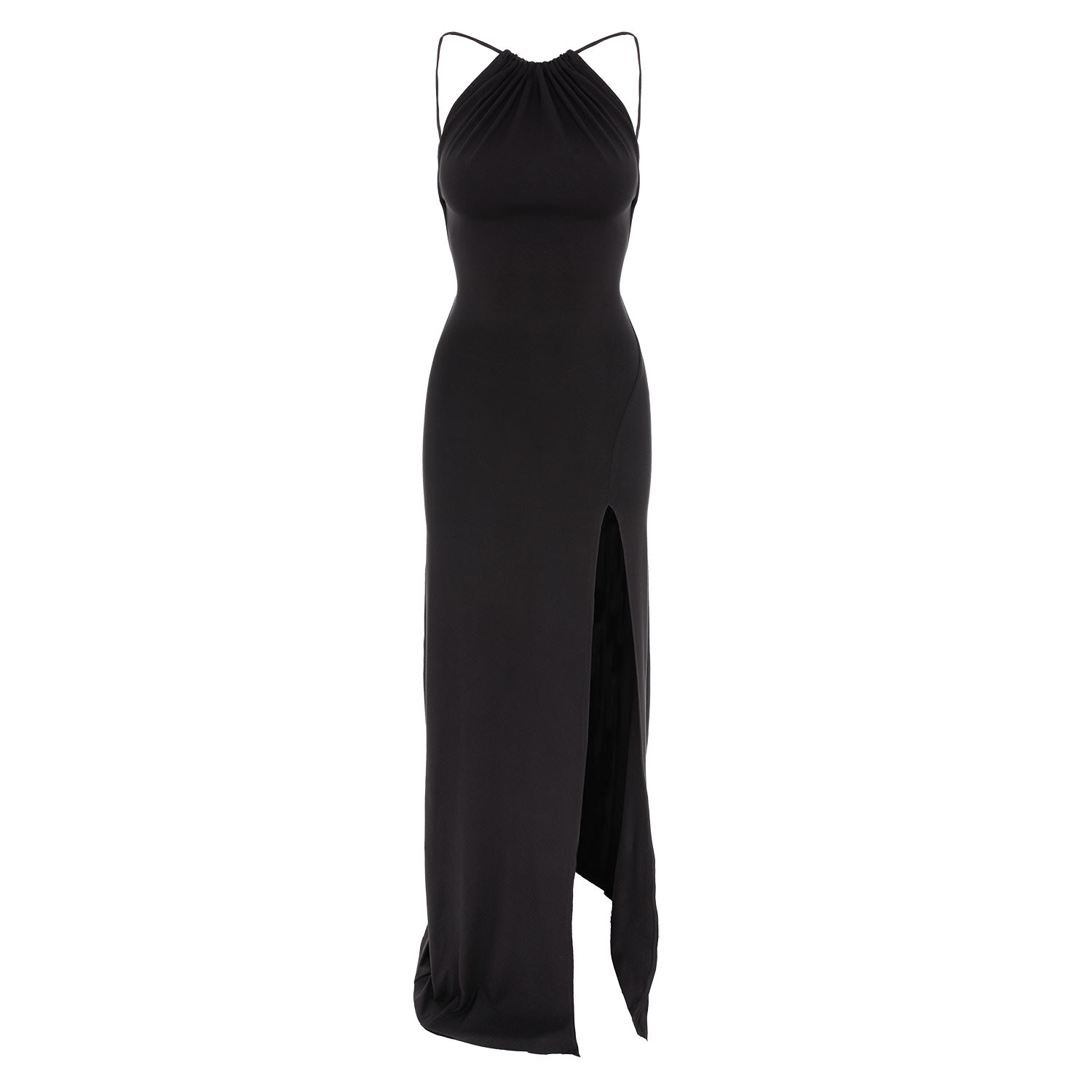 Women’s Havana Jersey Maxi Dress In Black Xs/S Roserry