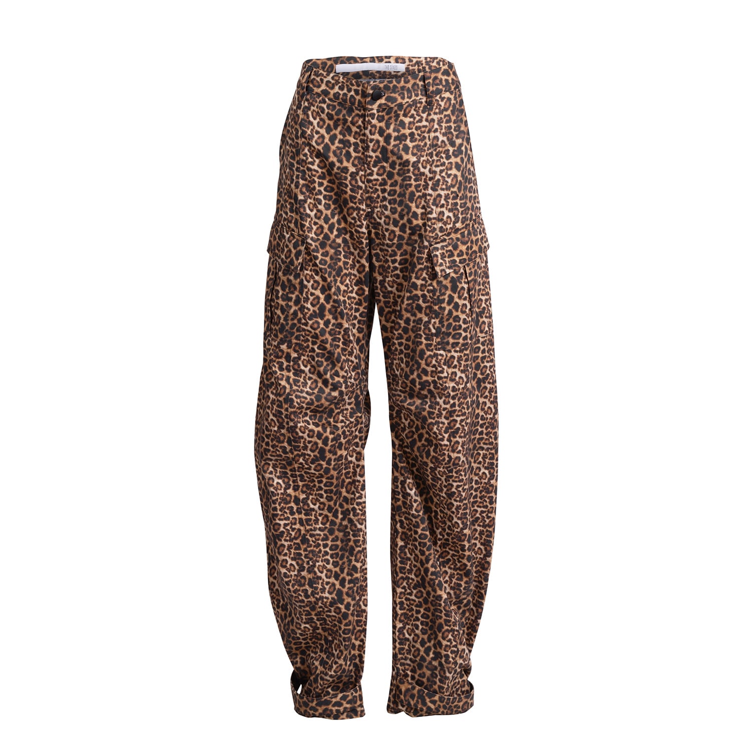 Women’s Logan Pant - Leopard Print Denim Large The Sixes