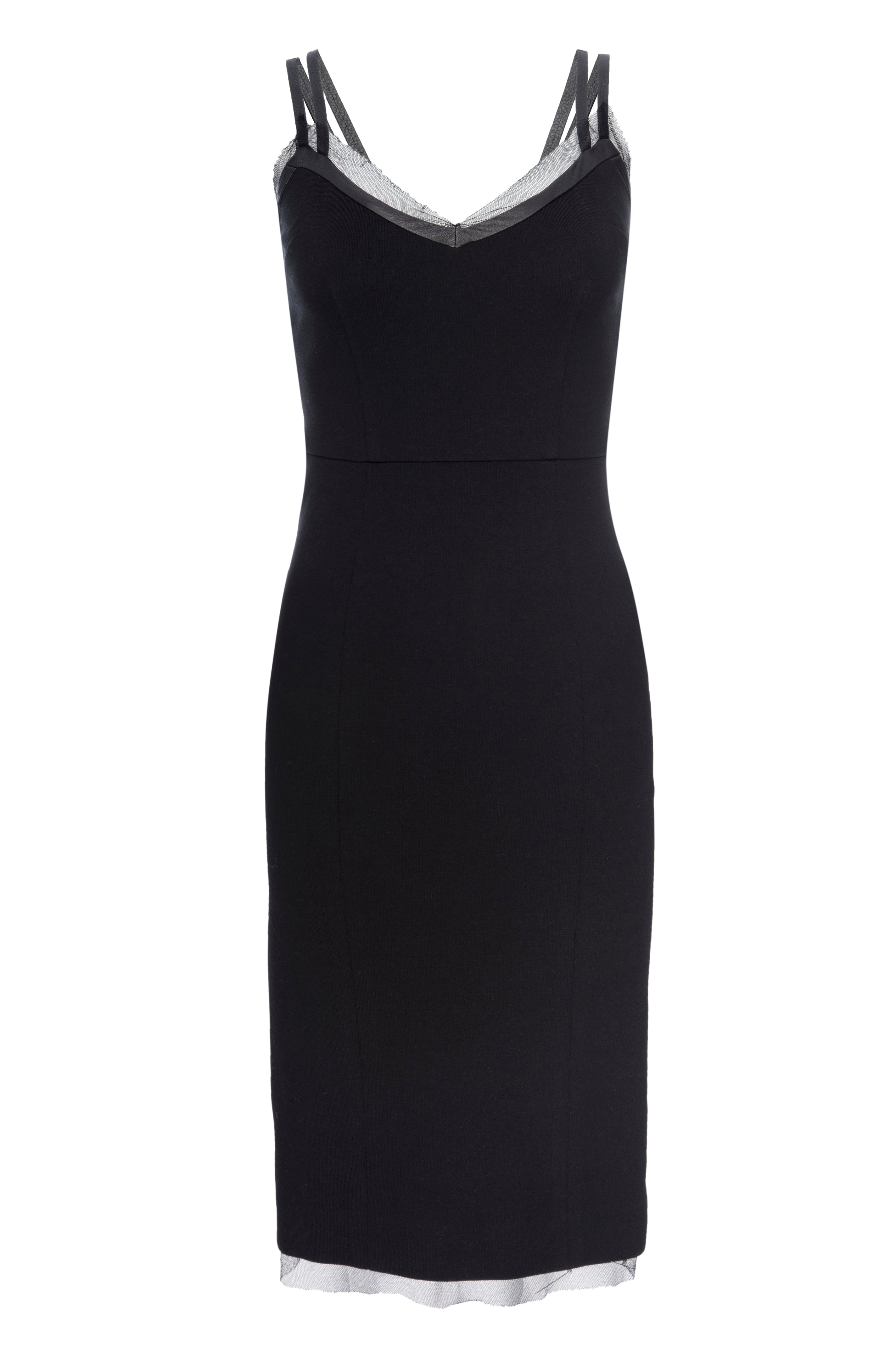 Women’s Black Zoe Body-Con Knit Dress Extra Small Lahive