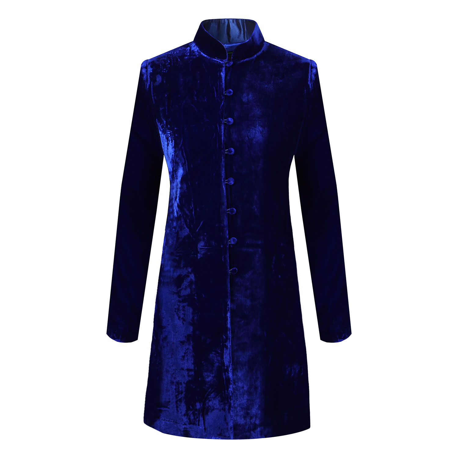 Women’s Royal Blue Velvet Grace Jacket Small Beatrice Von Tresckow