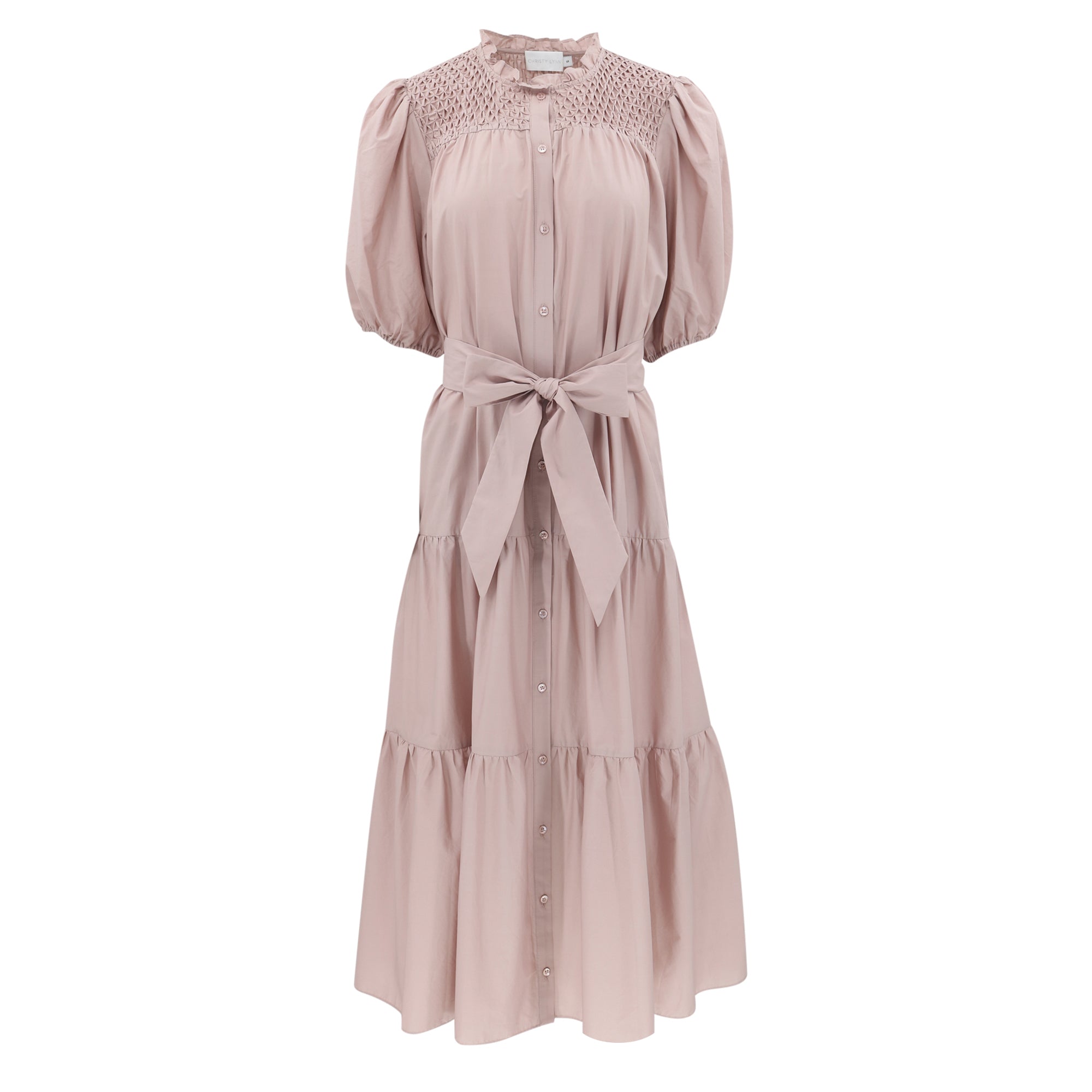 Women’s Pink / Purple Eleanor Dress - Blush Medium Christy Lynn