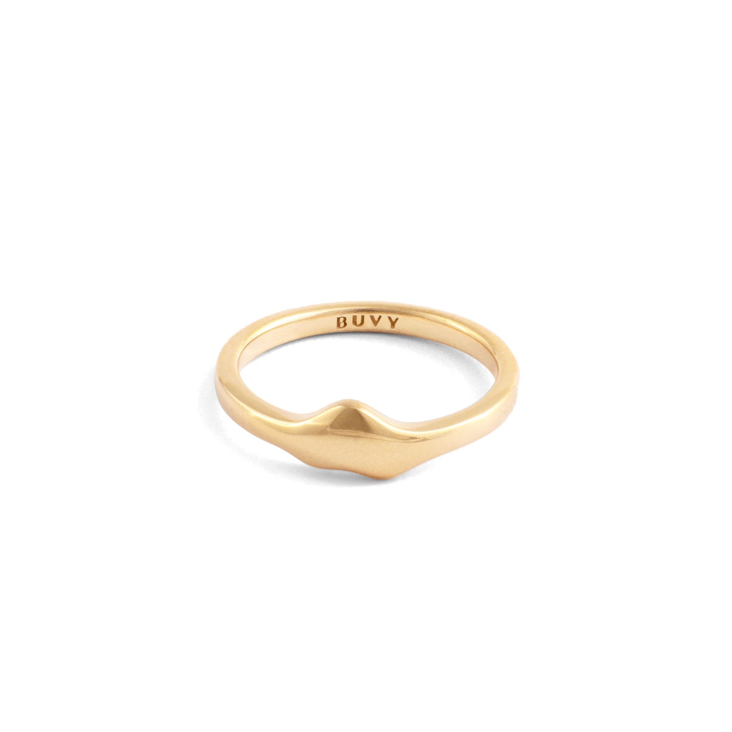 Women’s Gold Organic Sculpt Ring Buvy Jewellery