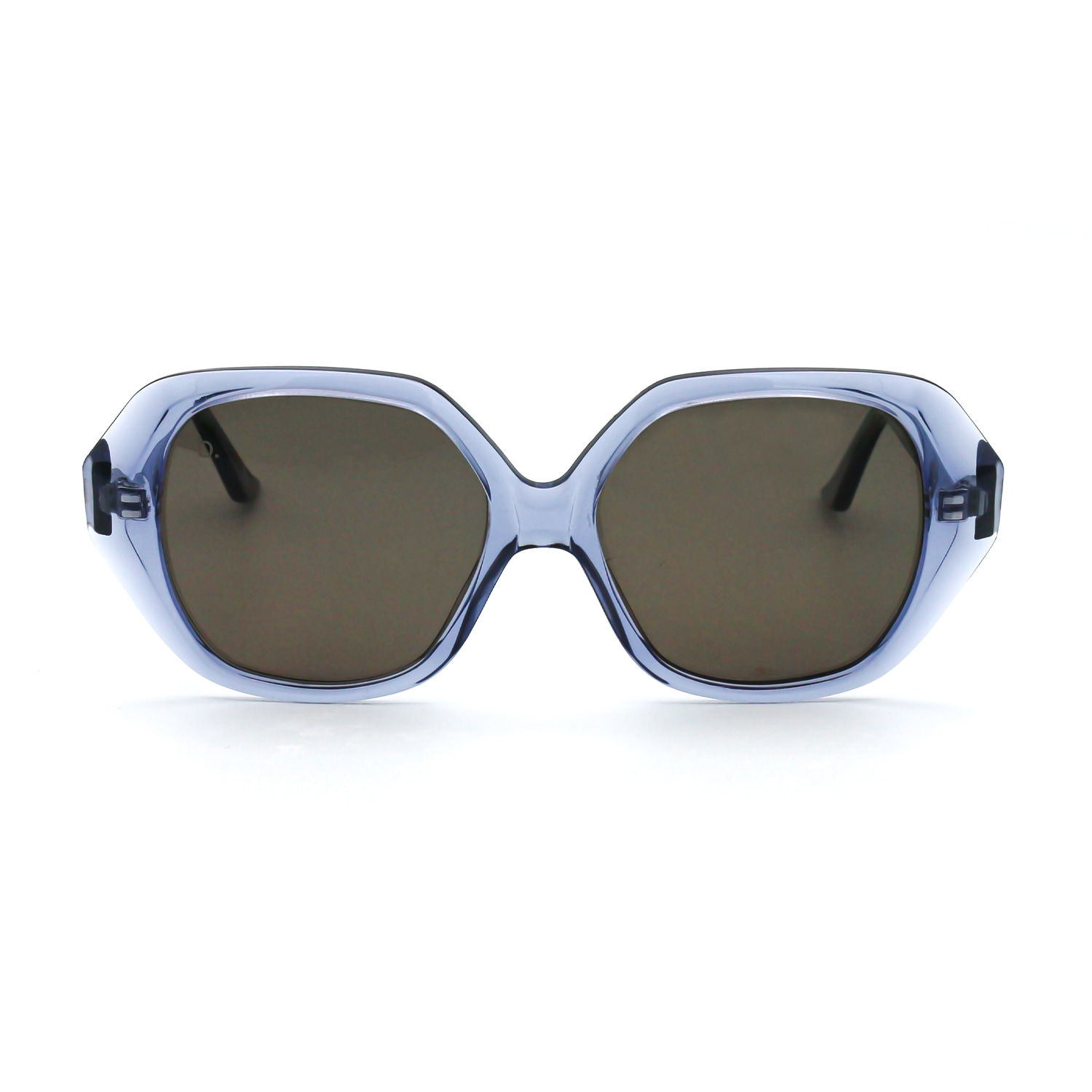Women’s The Tybee Sunglasses In Foggy Blue One Size Brook Eyewear