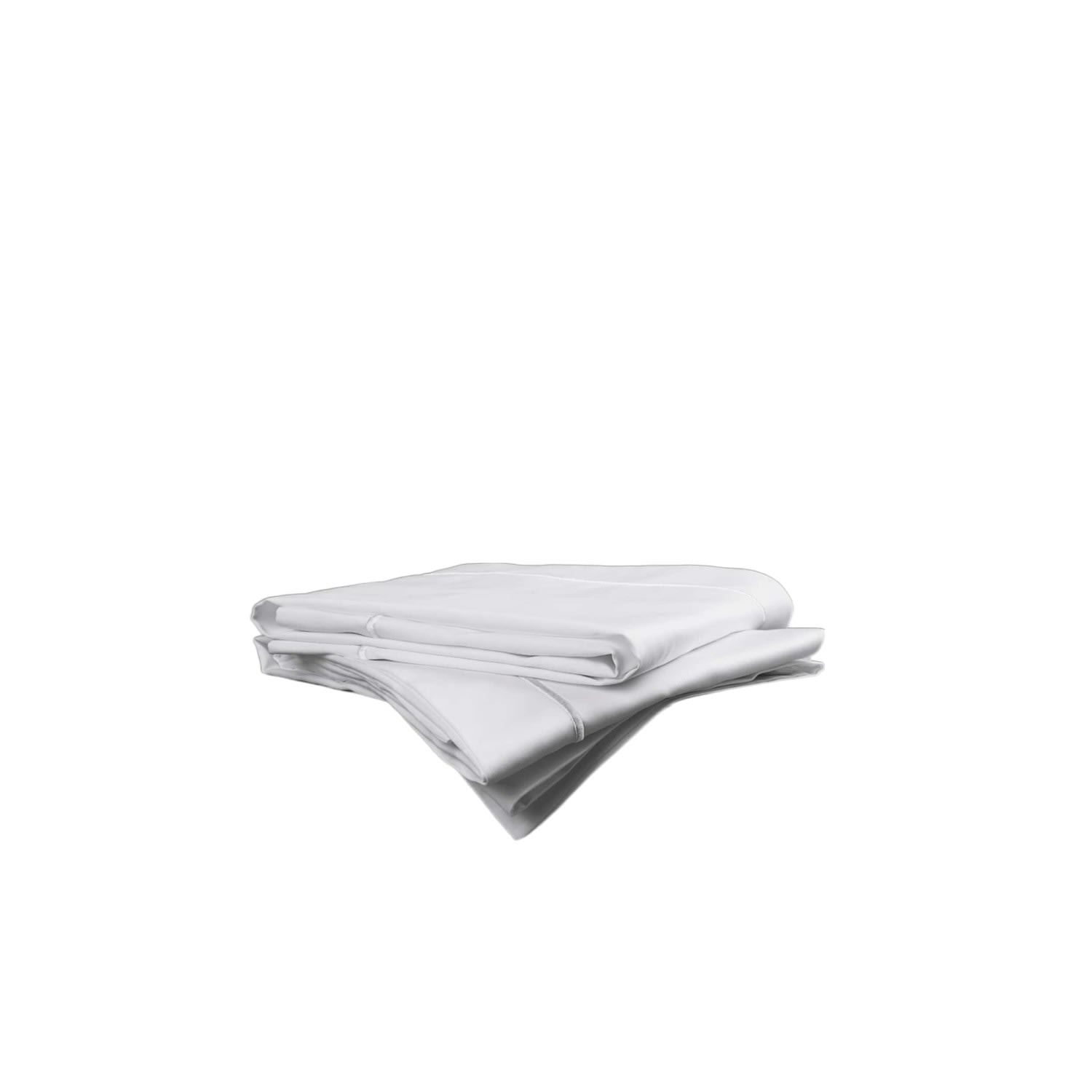 White Smooth & Silky 600 Thread Count Oxford Pillowcase Pair Standard Tielle Love Luxury by Tradelinens