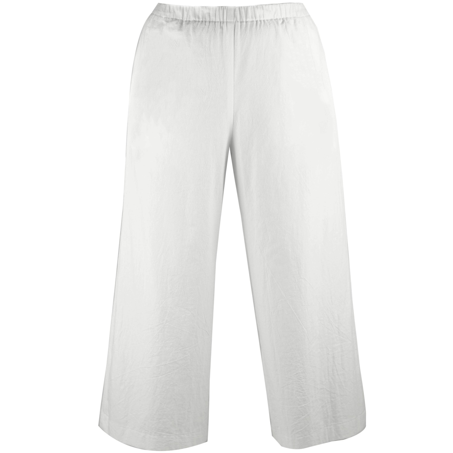 Women’s Zoe Pants - White Medium Minimalist the Label